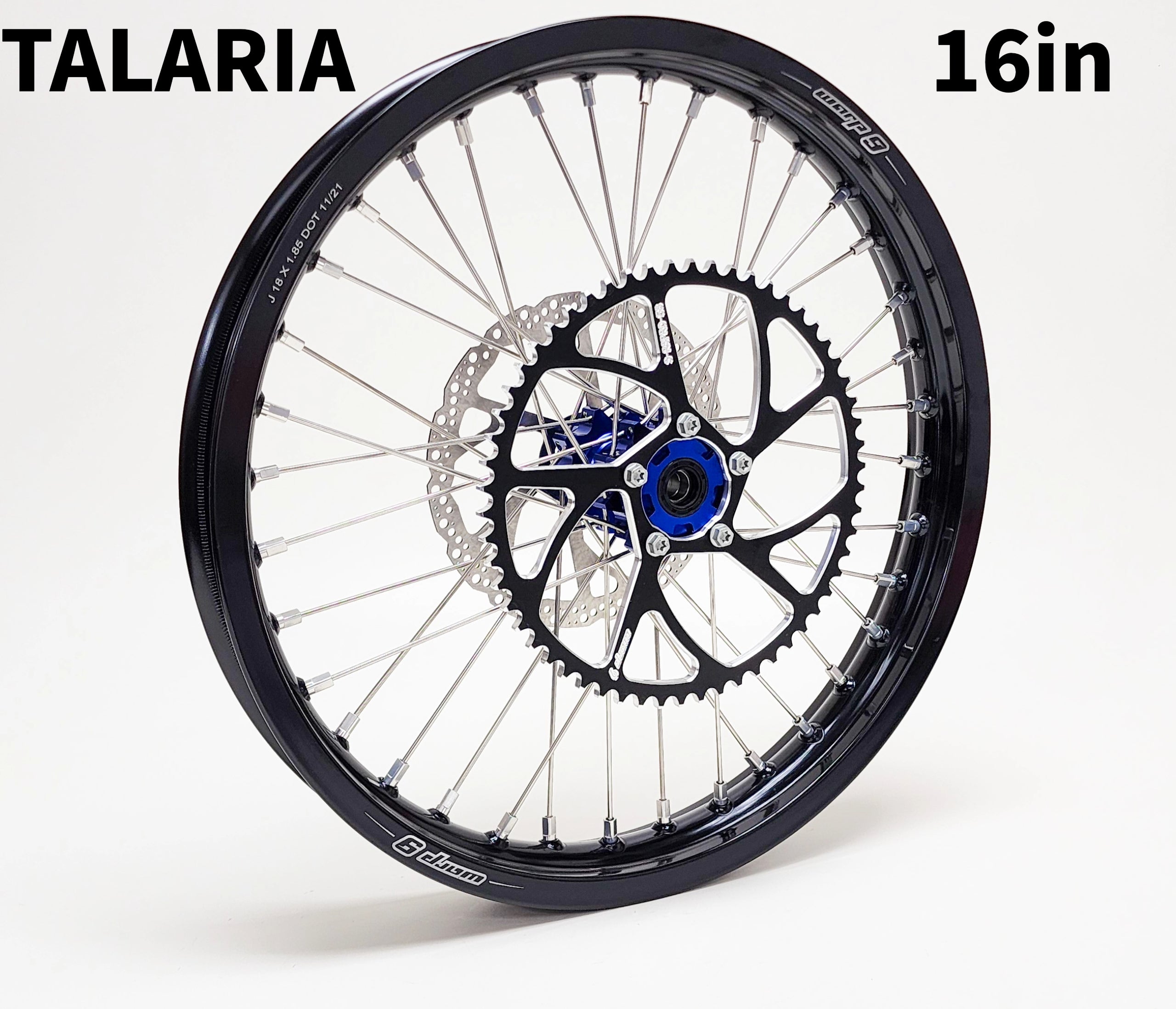 Warp 9 16in Custom Rear wheel for Talaria