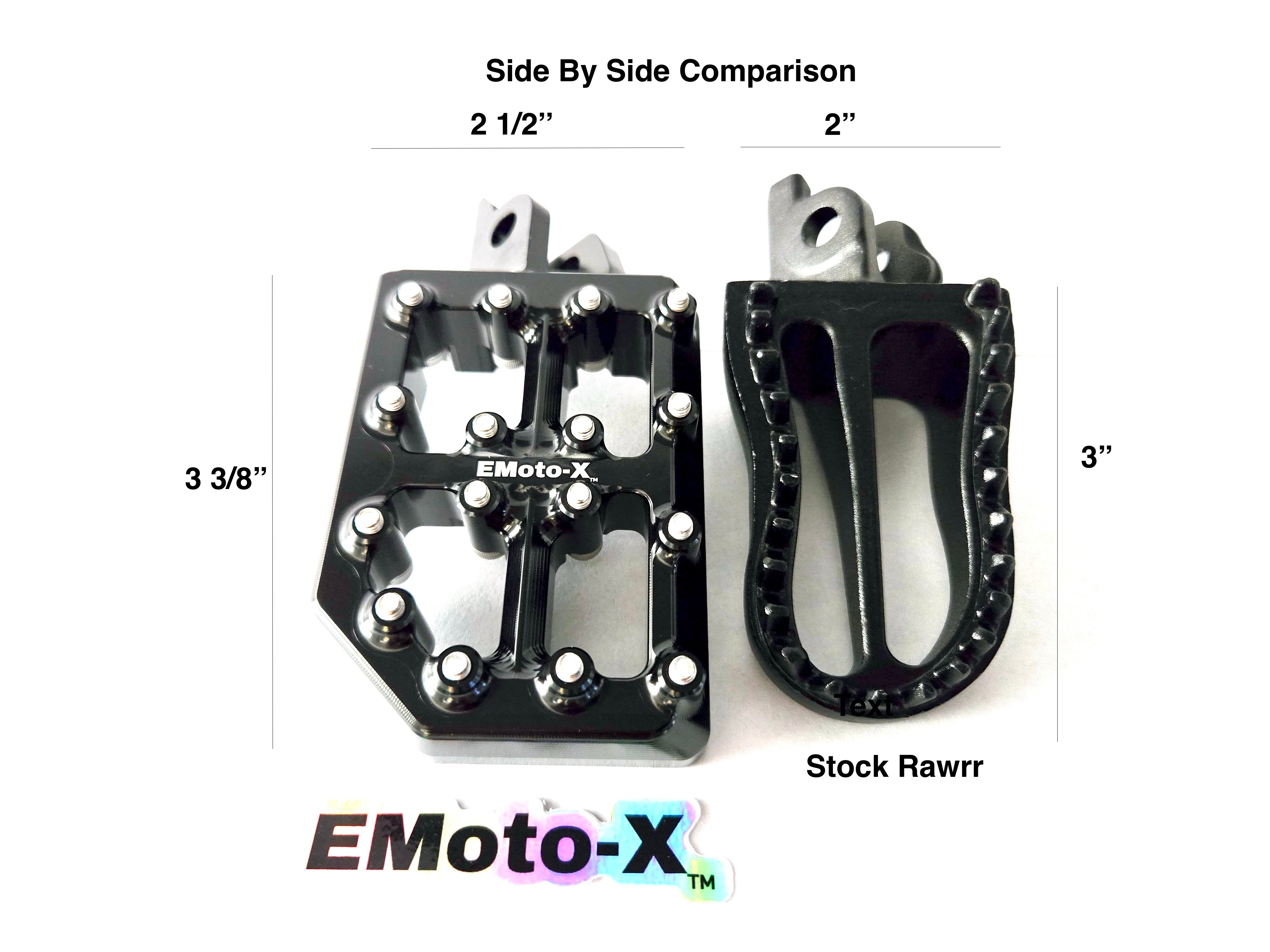 Emoto-X Rawrr Mantis Upgraded foot Pegs
