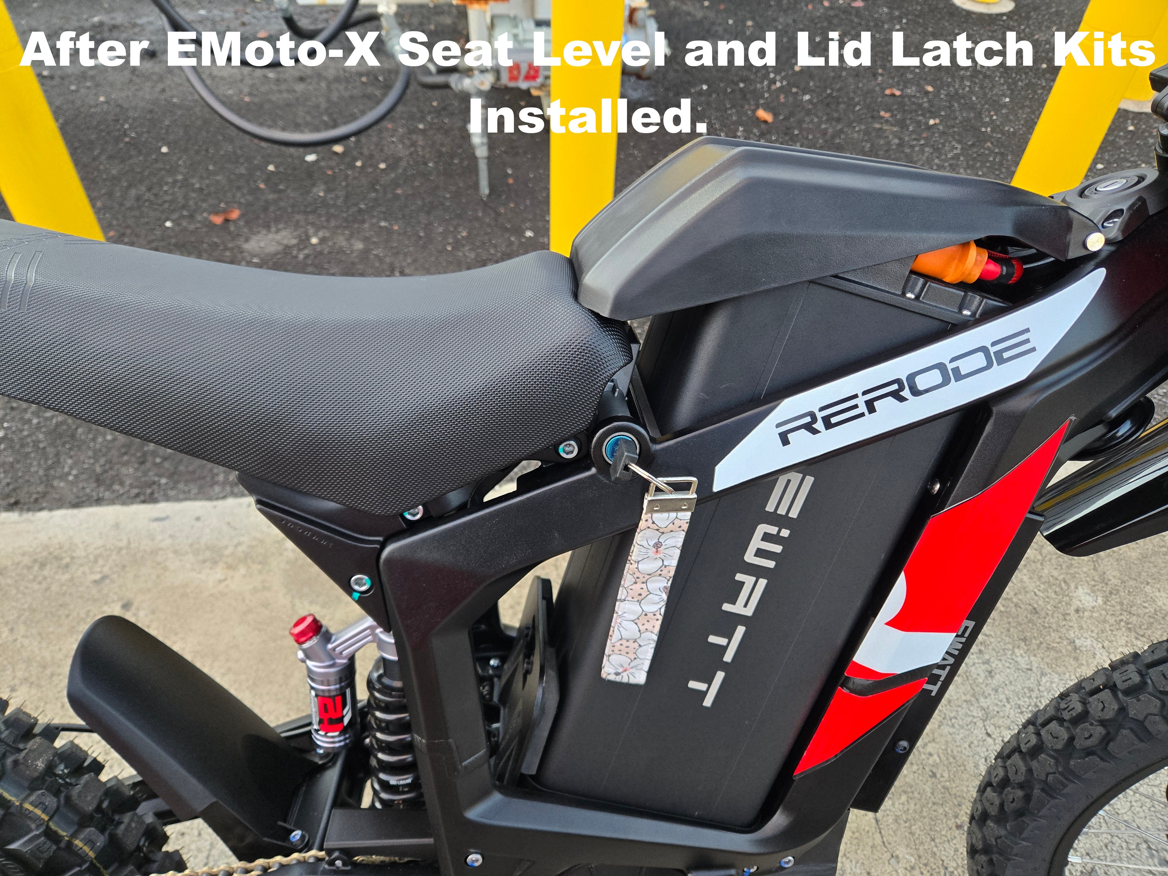 Emoto-X Rerode R1 Battery Lid Latch Kit