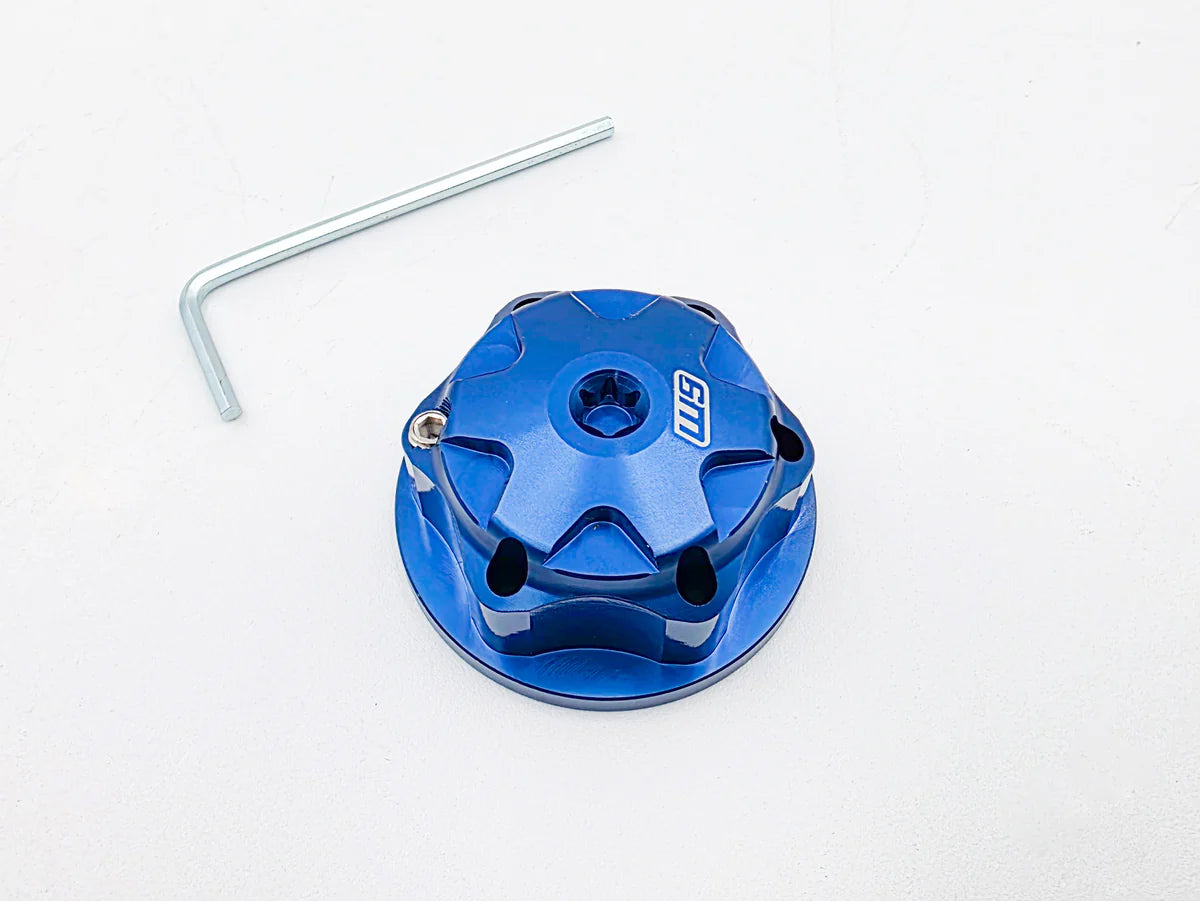 warp 9 Altis Sigma Steering Cap Nut – Lightweight Aluminum Upgrade