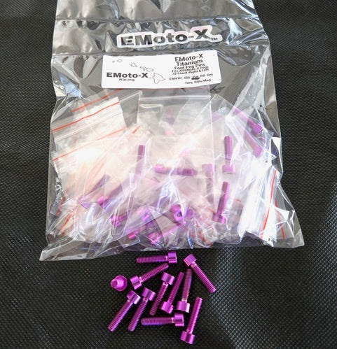 EMoto-X Titanium Replacement Peg pins