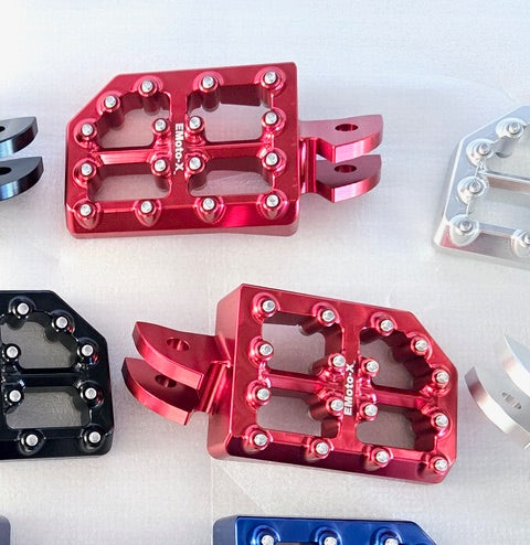 EMoto-X Upgraded Foot Pegs for Surron / E-Ride Pro / 79Bike
