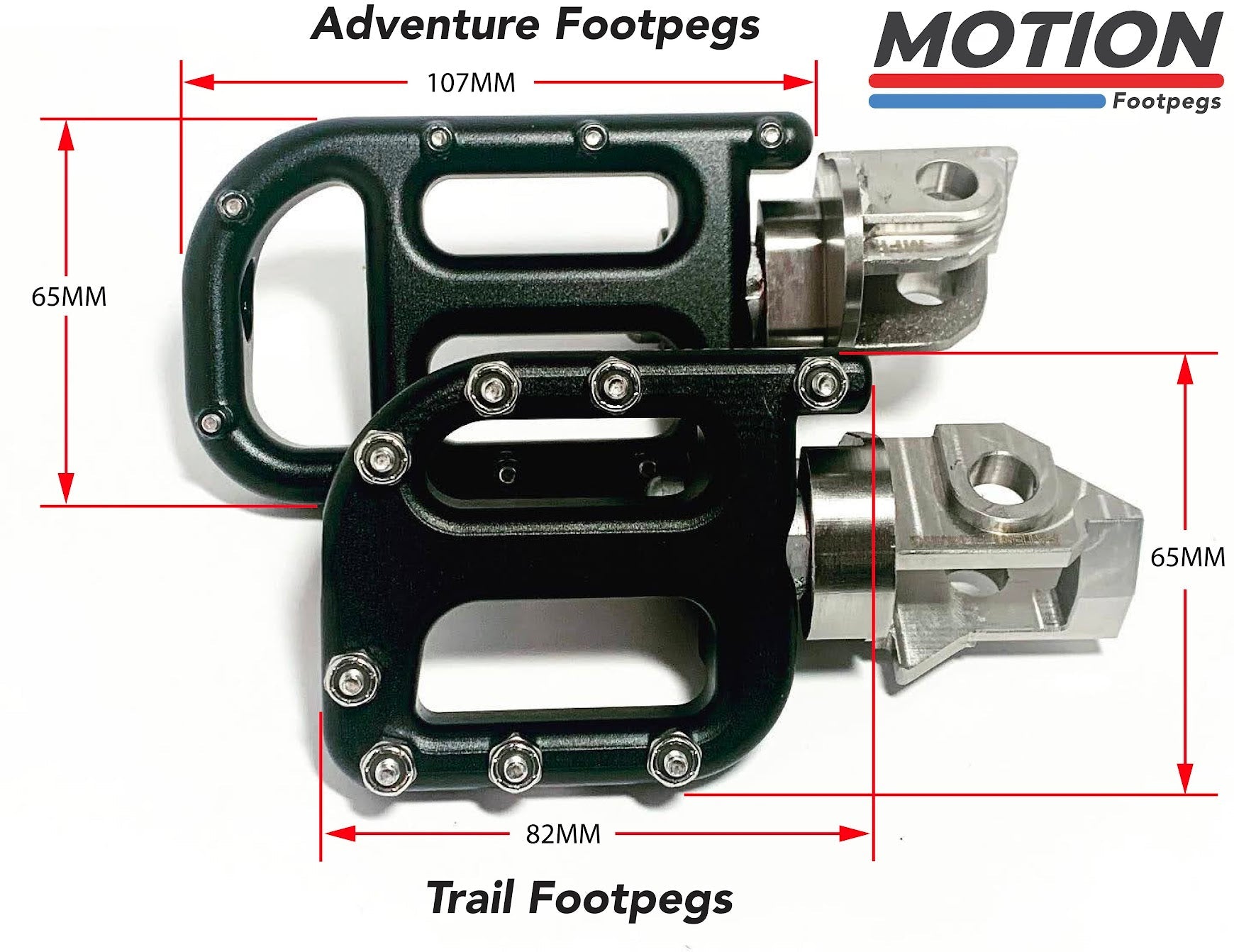 Motion Flex-Mount Footpegs
