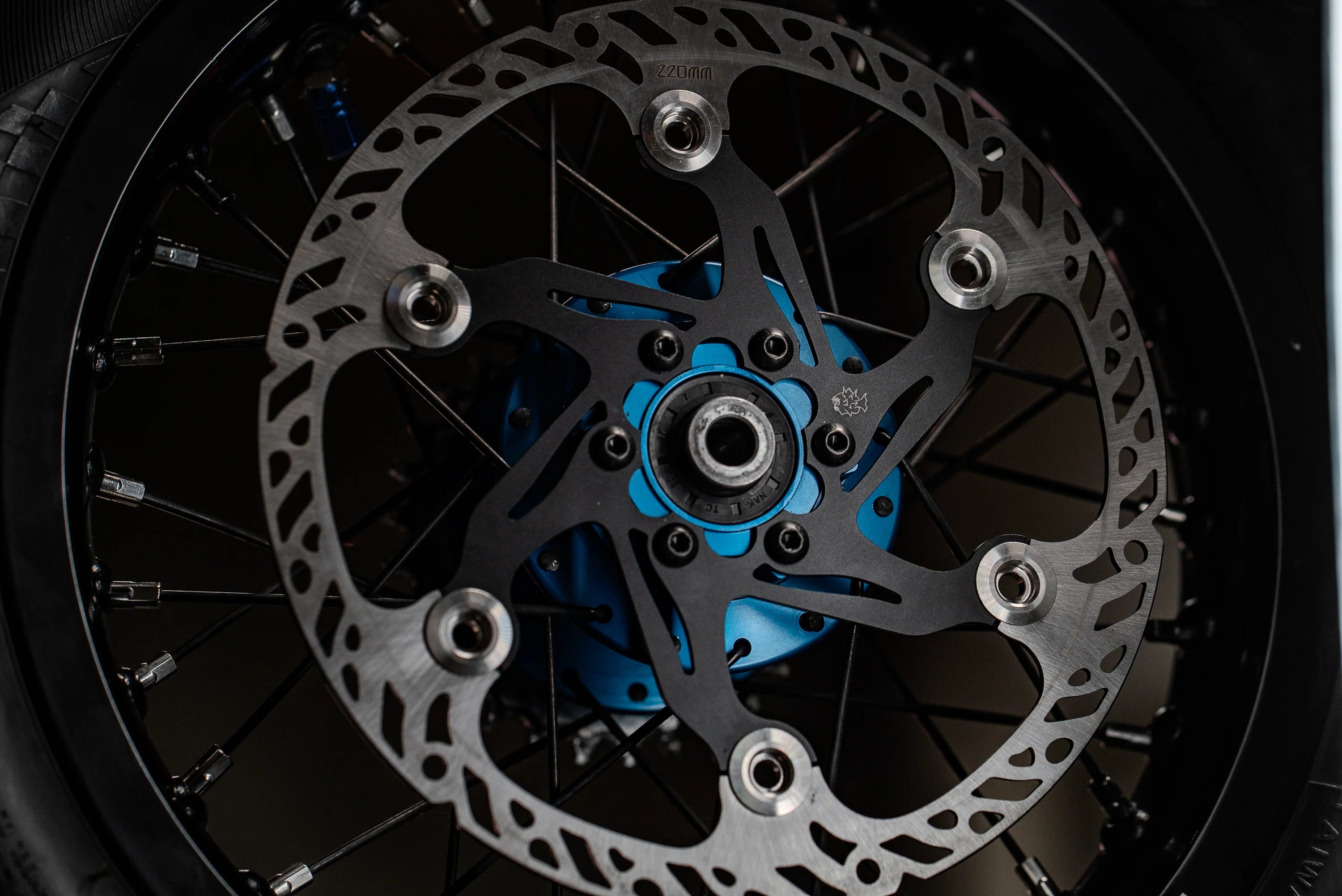 Prickly 220mm Floating Rotors // Surron LBX E Ride 79 Bike