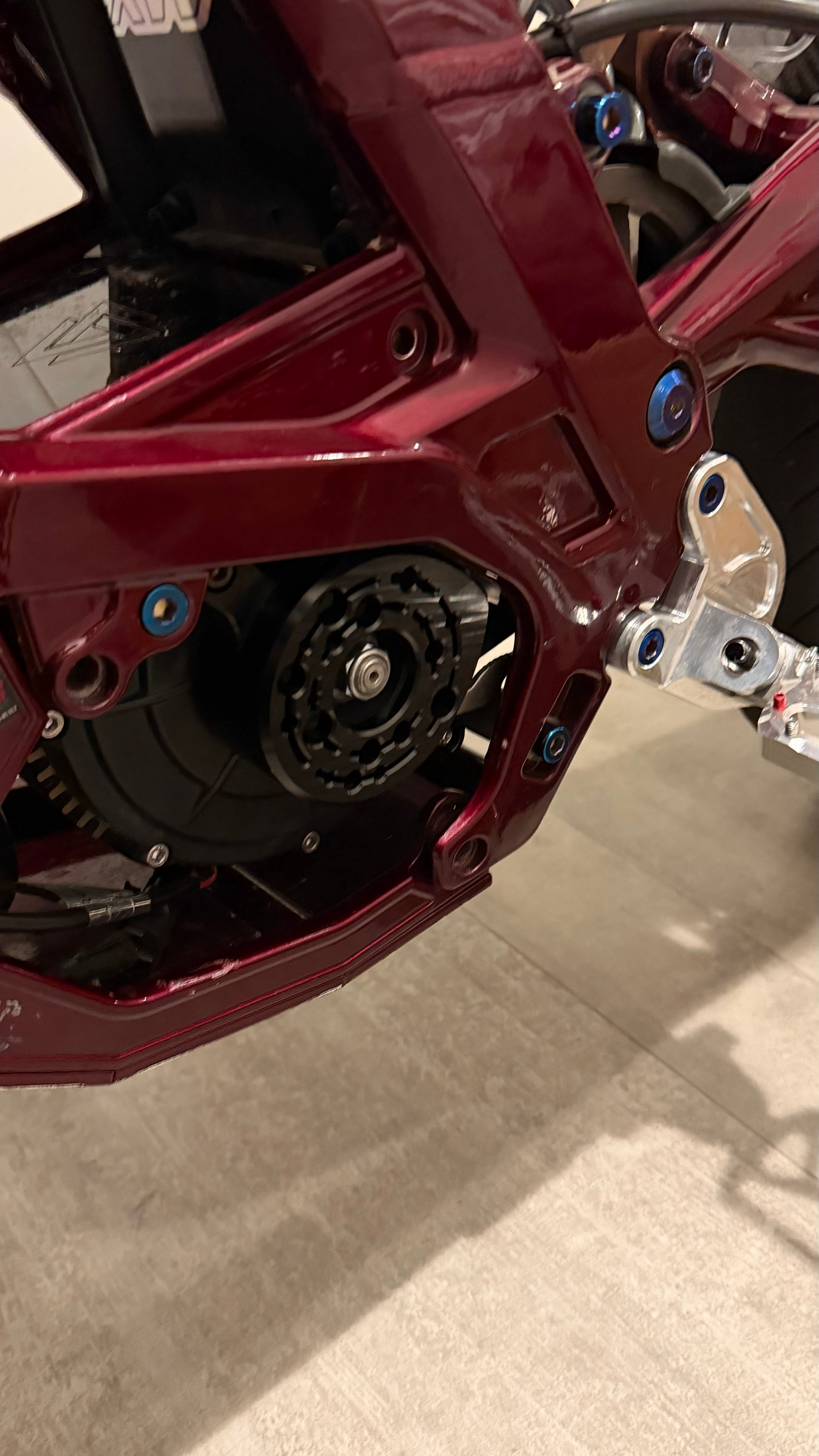 ExWorks Surron Pro Motor Cover (METAL)