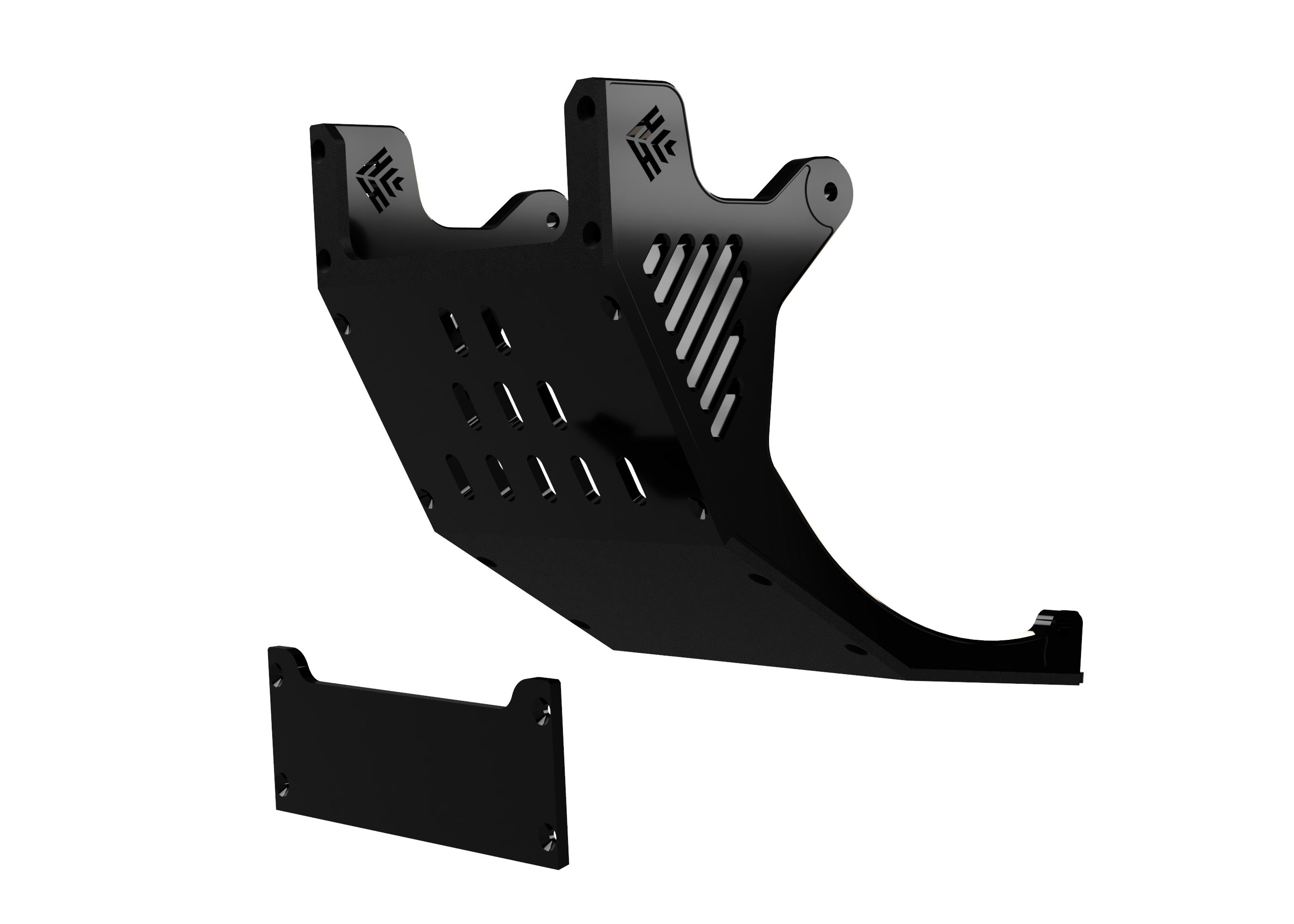 GritShift Heavy Hitter E-Ride Skid Plate