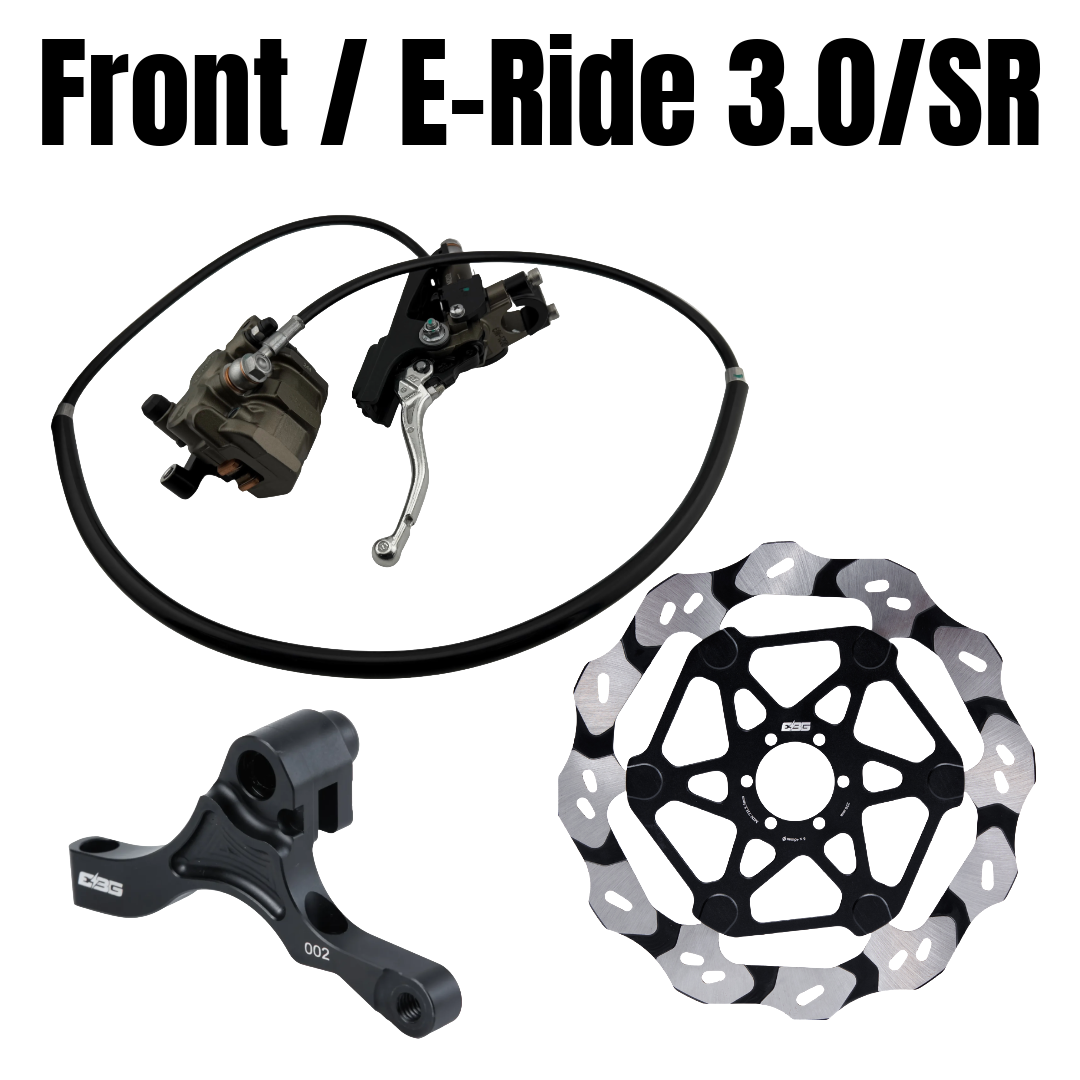 Ebike Garage Front Moto Brake Conversion Kit // E-Ride Pro SS 3.0 / SR