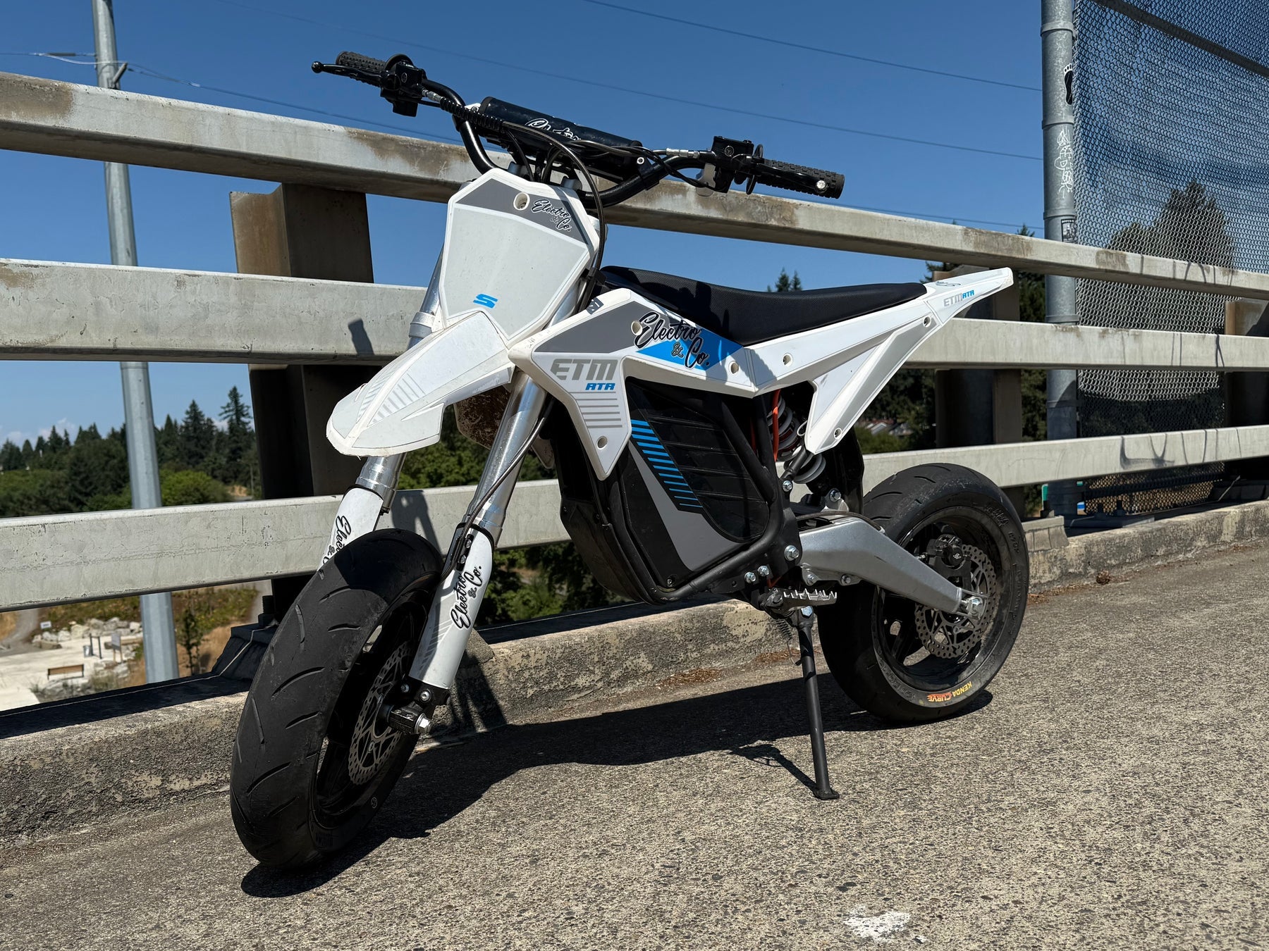 Electro & Co ETM RTR 12in MAG Supermoto Wheel Set