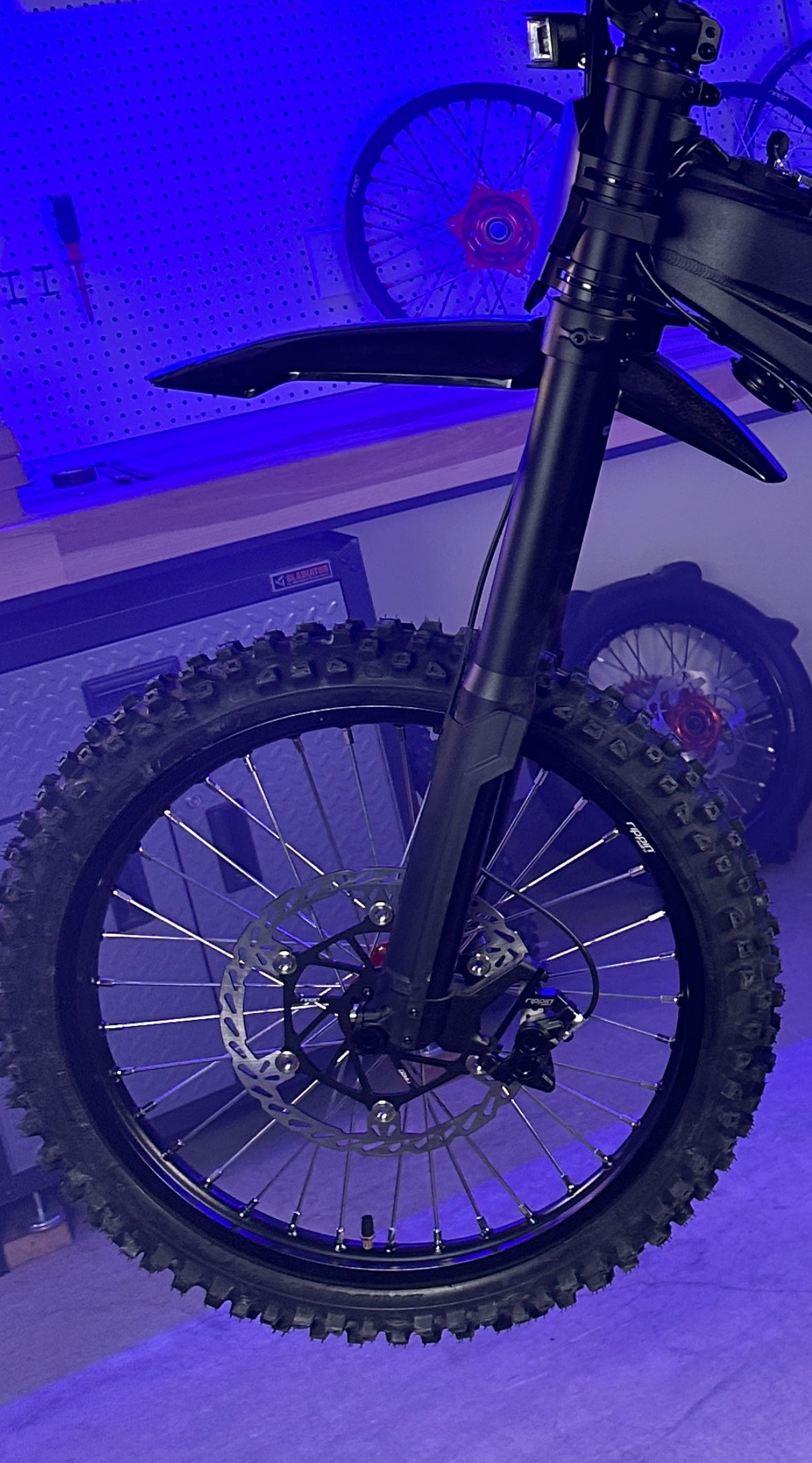 Rippin Moto 250mm Front Caliper Adapter for E-Ride PRO (220mm to 250mm)