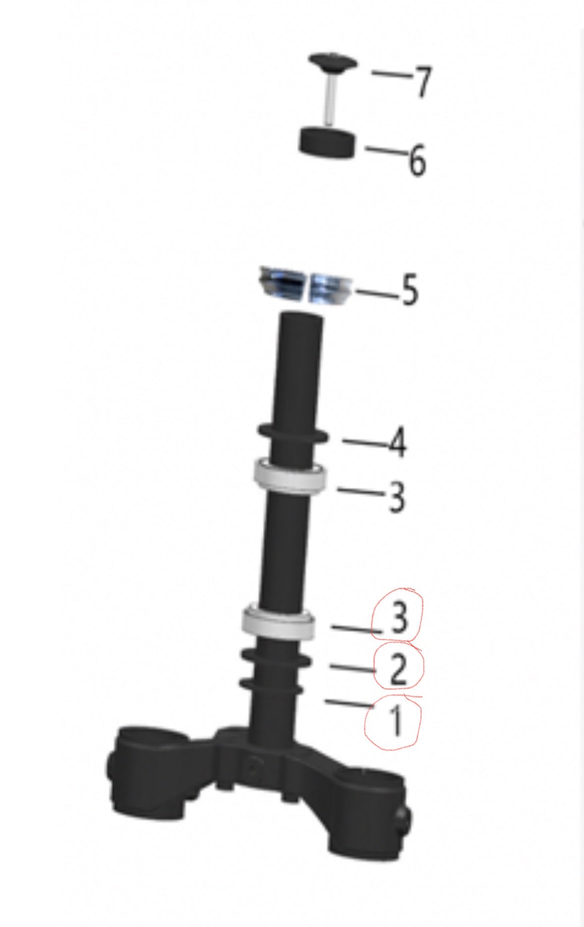 E-Moto Fork Bearing Install Kit