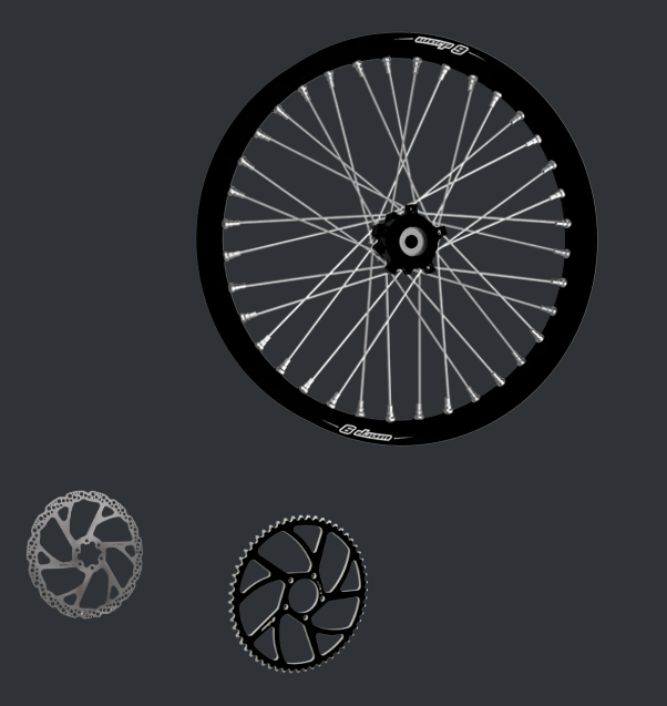 Warp 9 Wheels for Talaria Sting MX5