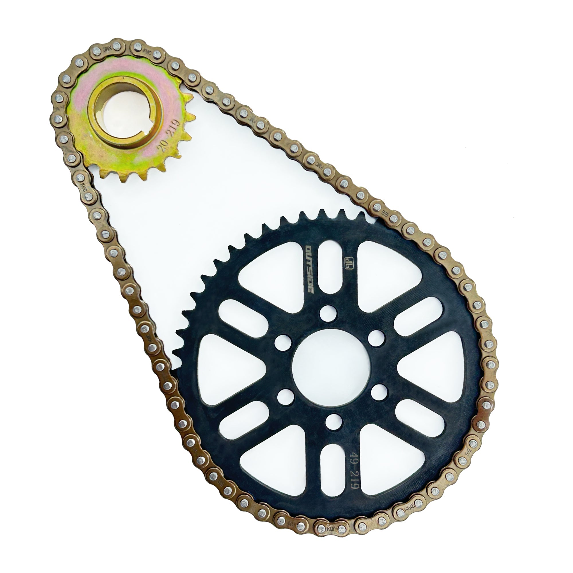 DirtyBike 219 Gold Series Primary Belt to Chain Conversion Kit Surron LBX