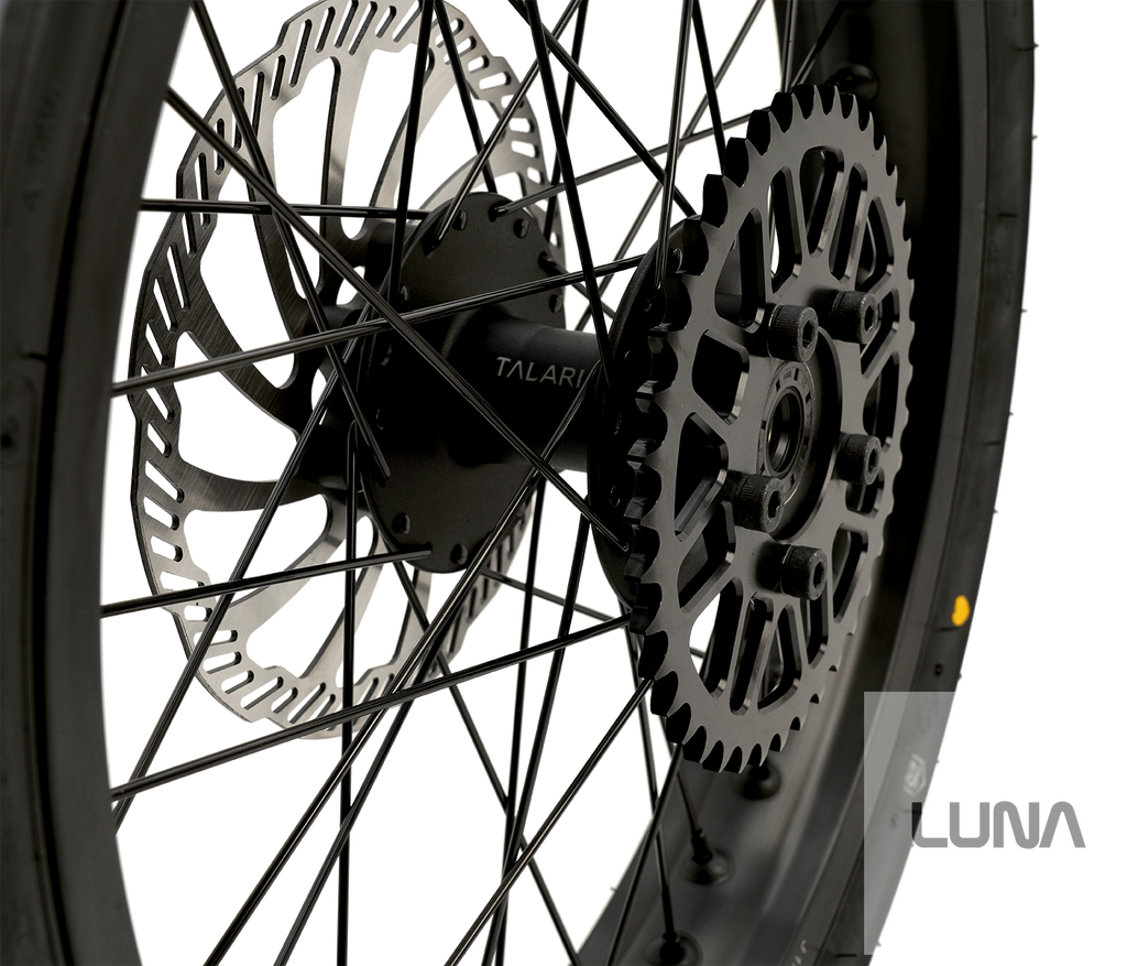 Complete 17" Supermoto Wheelset for Talaria