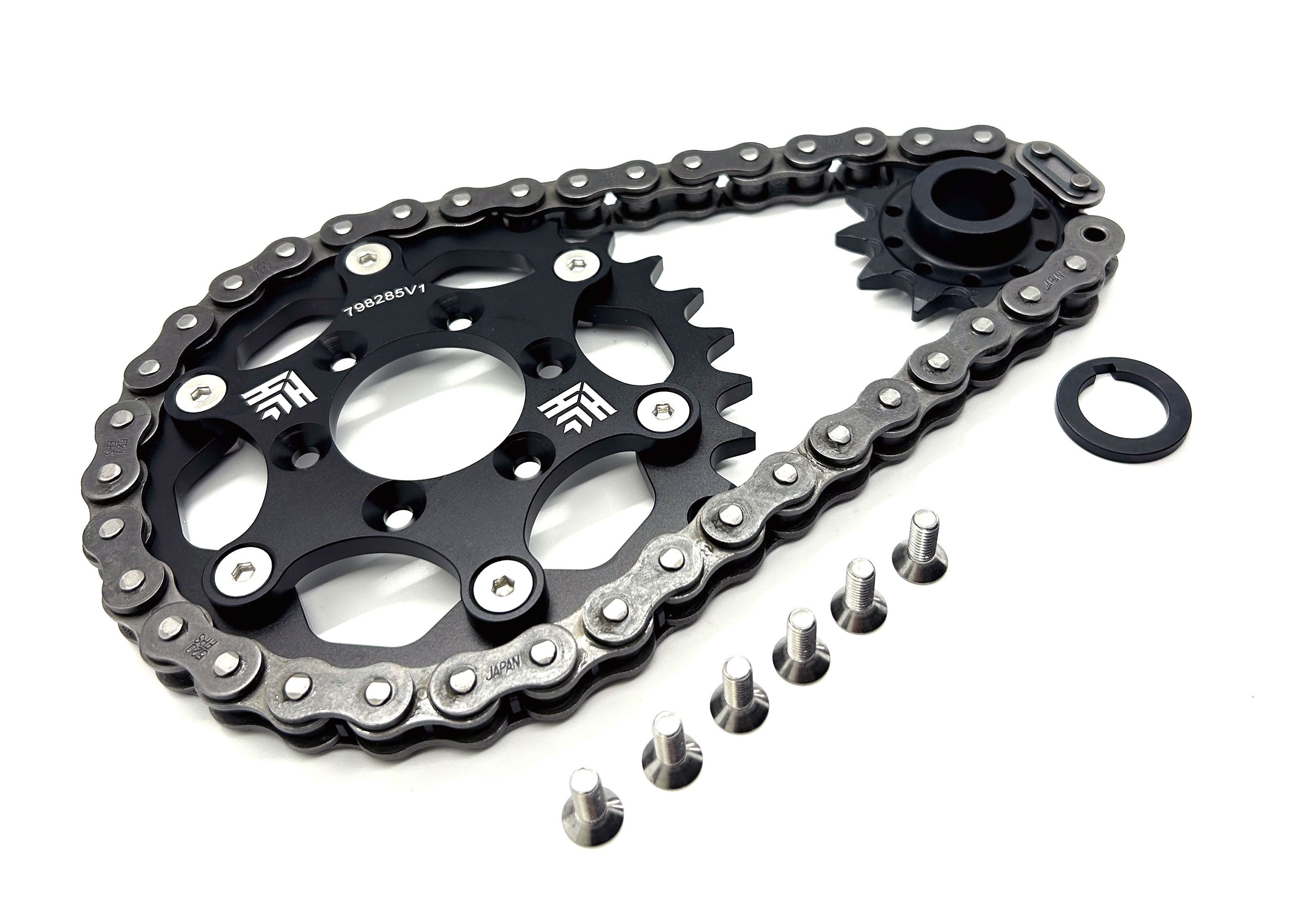 Gritshift Heavy Hitter 520 Primary Chain Drive Conversion Surron Ultra Bee