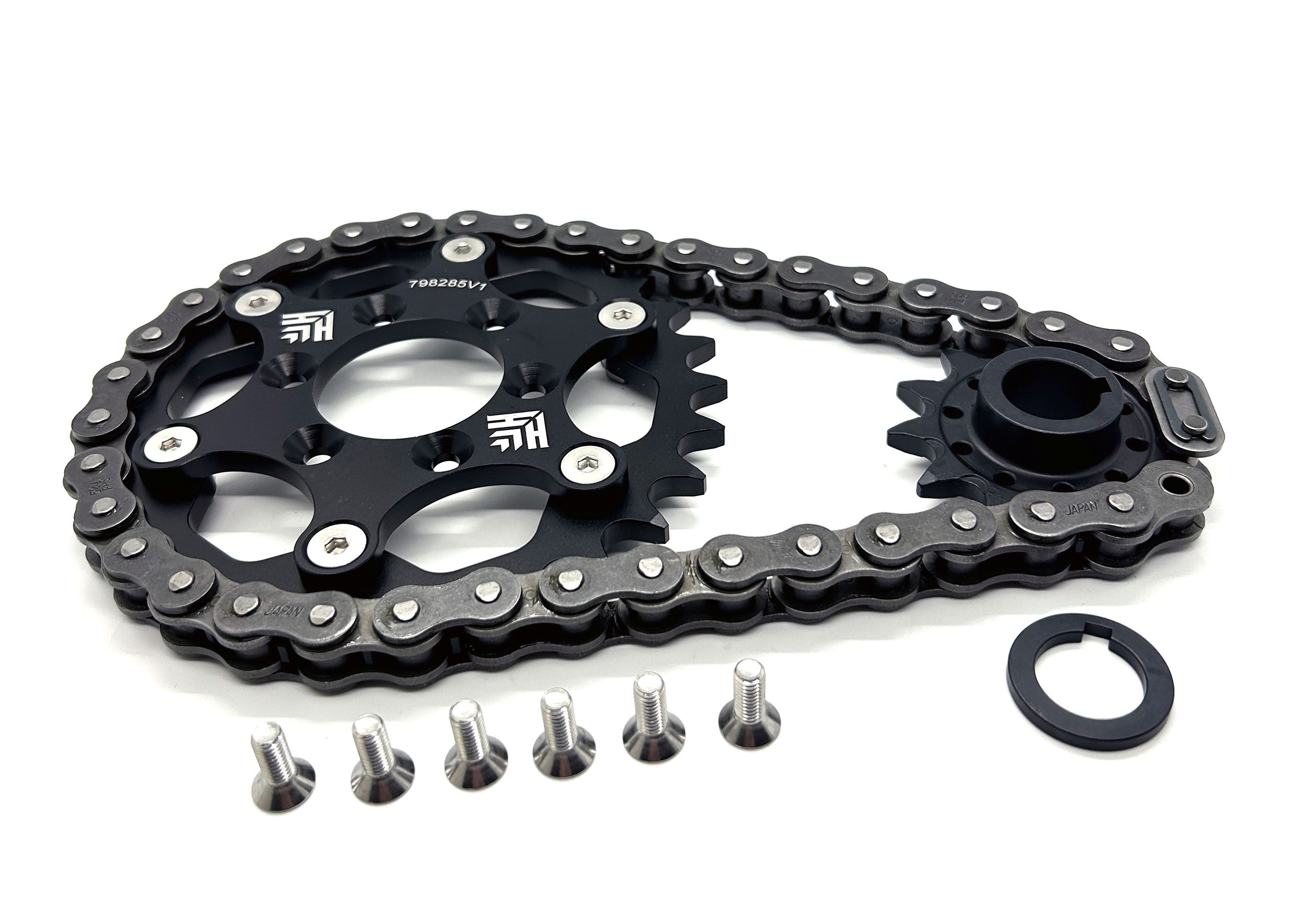 Gritshift Heavy Hitter 520 Primary Chain Drive Conversion Surron Ultra Bee