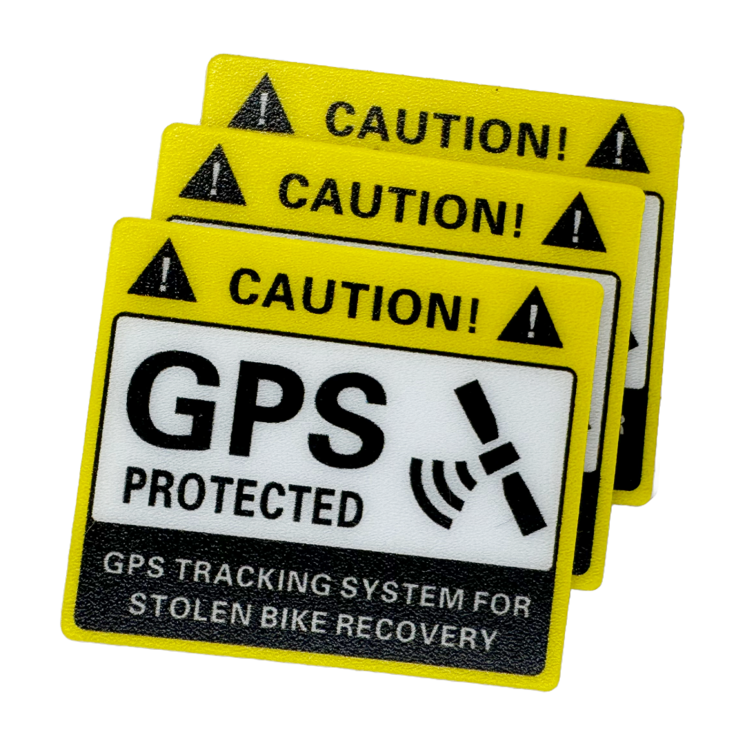 Anti Theft GPS Warning Stickers