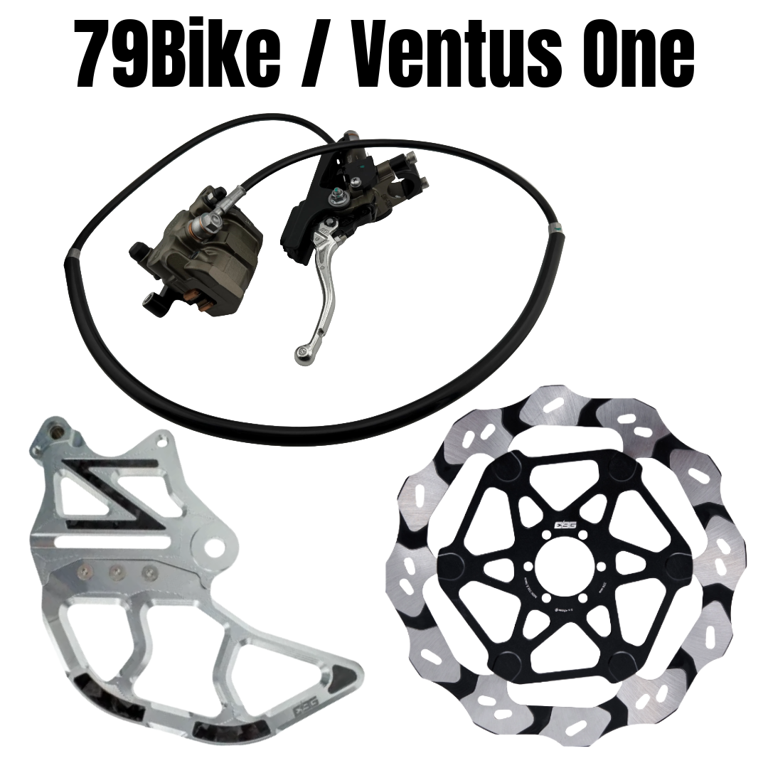 Ebike Garage Rear Caliper Moto Brake Conversion Kit // 79Bike, Ventus One