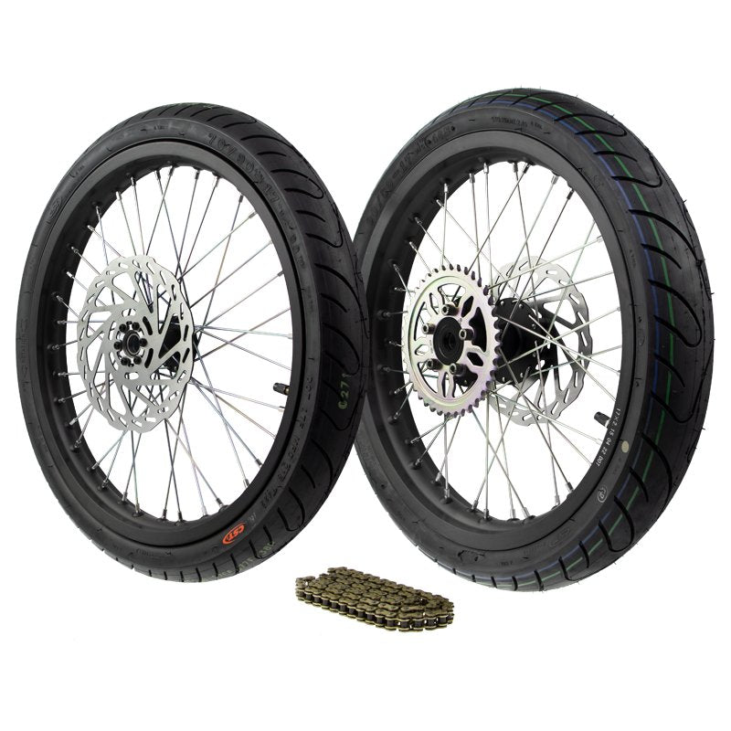 Complete Supermotor Wheel Set 17 Complete Supermotor Wheel Set 17