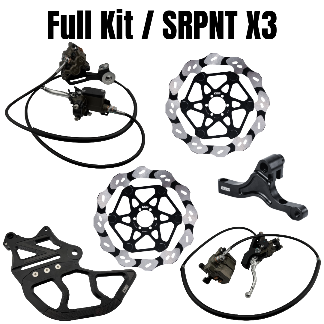 Ebike Garage Full Moto Brake Conversion Kit // Throne Srpnt X3