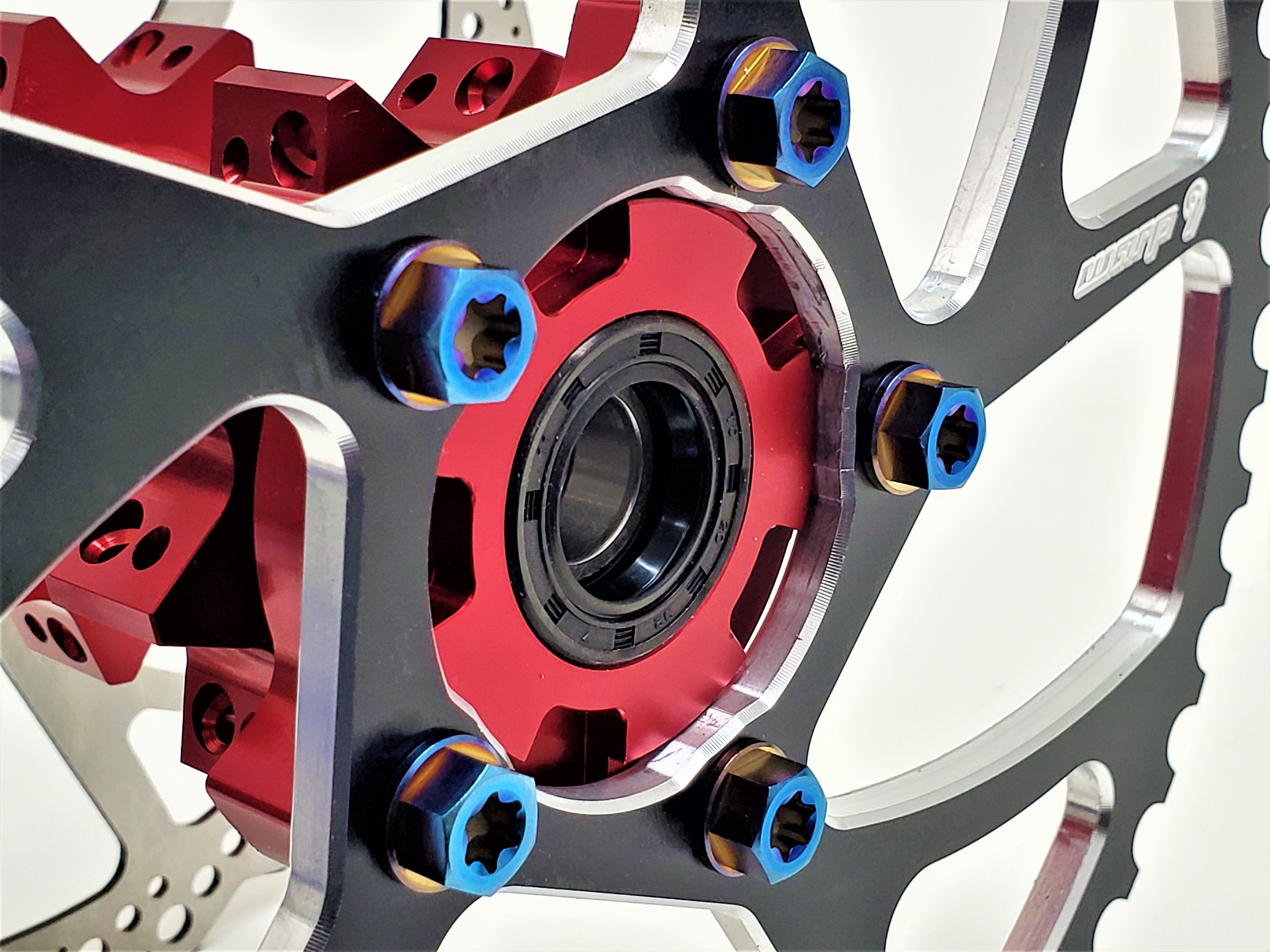 Warp 9 E-Moto Titanium Sprocket Bolts