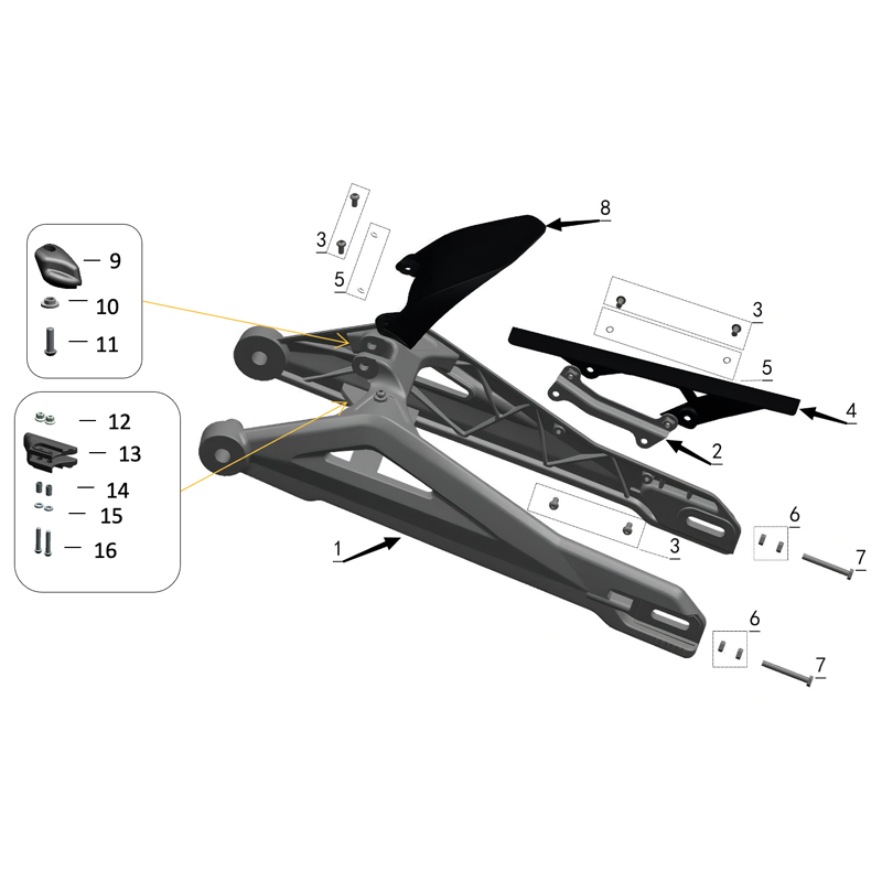 SWING ARM (MX3 / MX4)