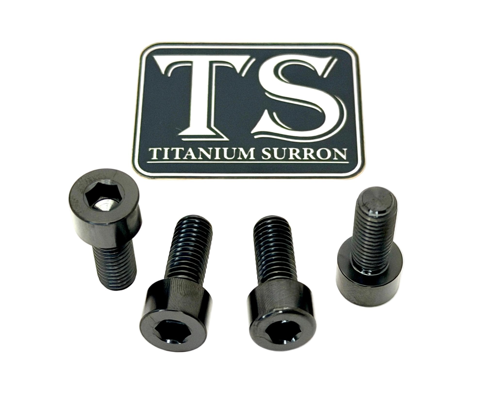 Titanium Peg Bracket Bolts - Surron, Talaria, E-Ride (Set of 4)