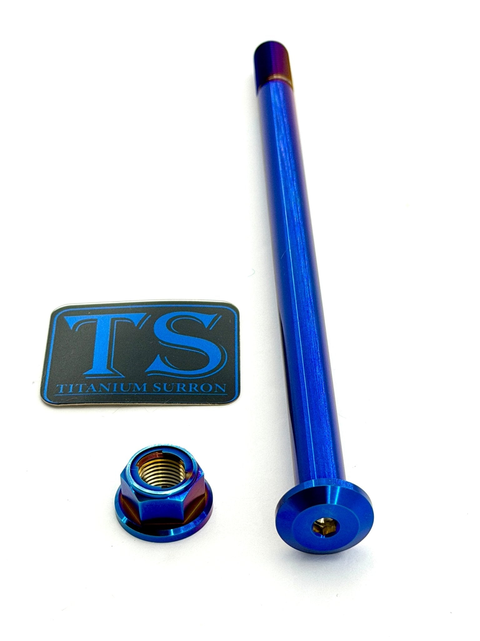 Titanium Rear Axle and Nut - Talaria