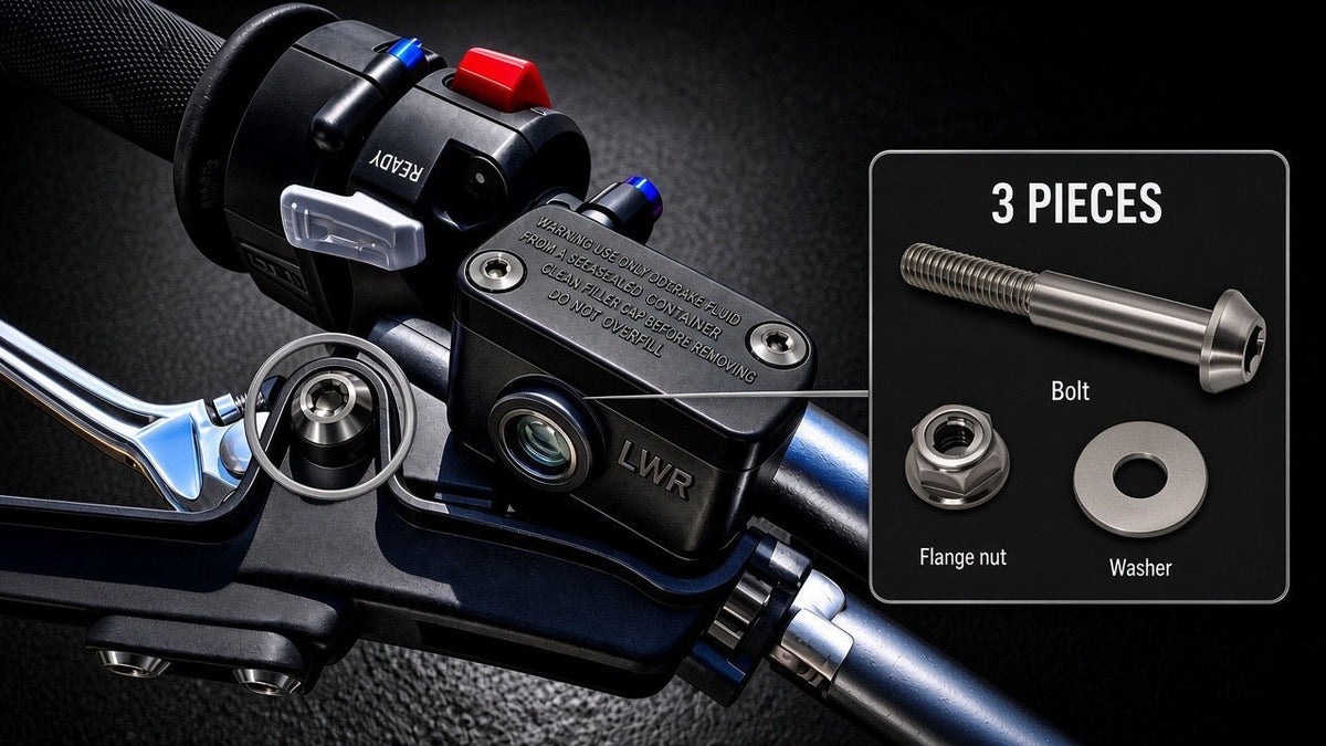 Titanium Surron Ultra Bee Brake Lever Pivot Bolt