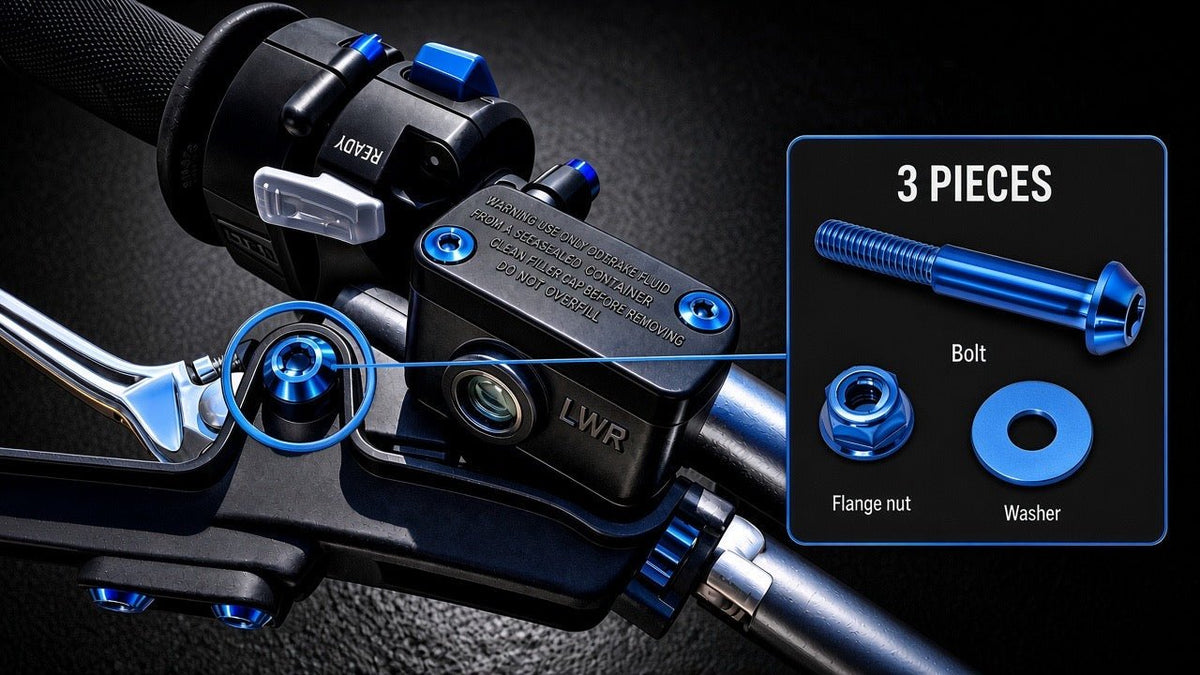 Titanium Surron Ultra Bee Brake Lever Pivot Bolt