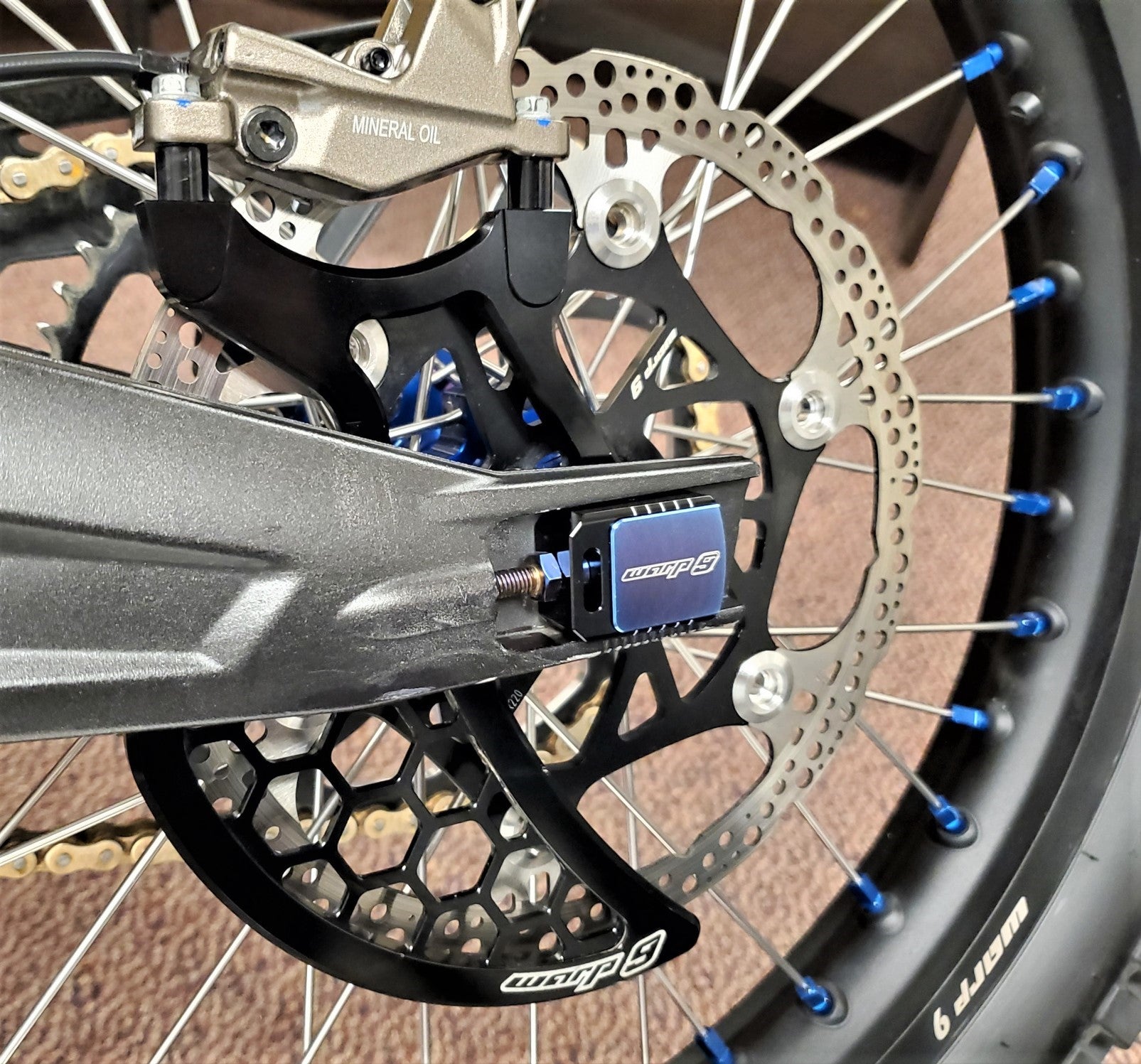 Warp 9 Surron/ Eride/ 79 Bike Brake Rotor Guard - TB Electric