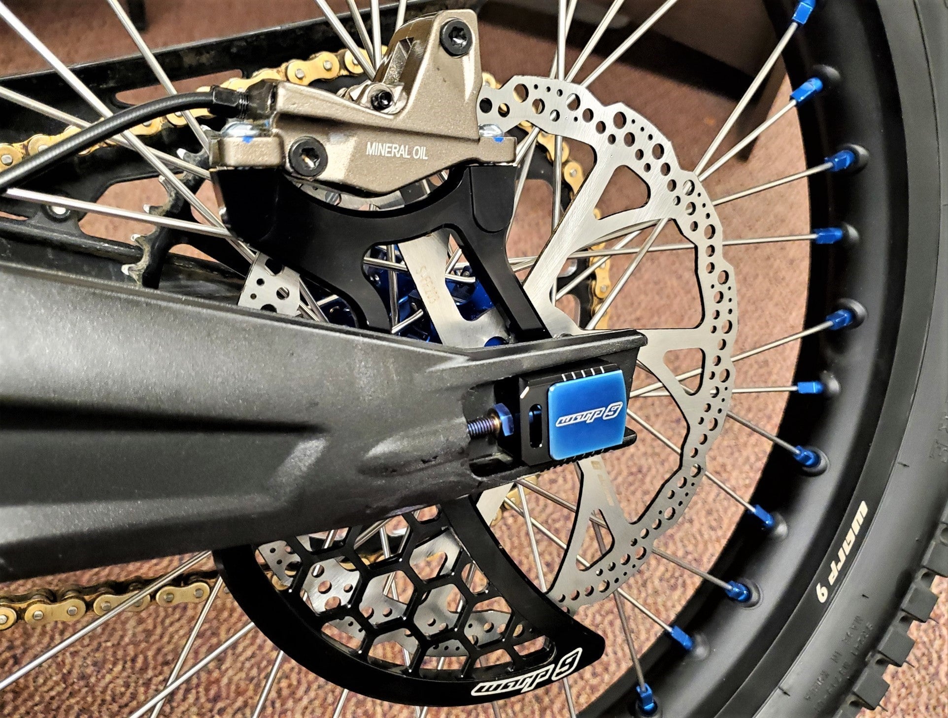 Warp 9 Surron/ Eride/ 79 Bike Brake Rotor Guard - TB Electric