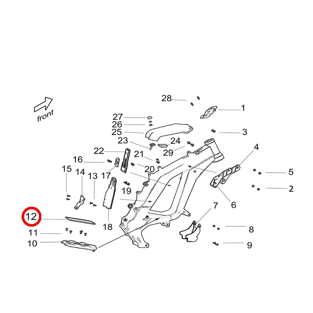 Sur-Ron Light Bee Lower Battery Foam