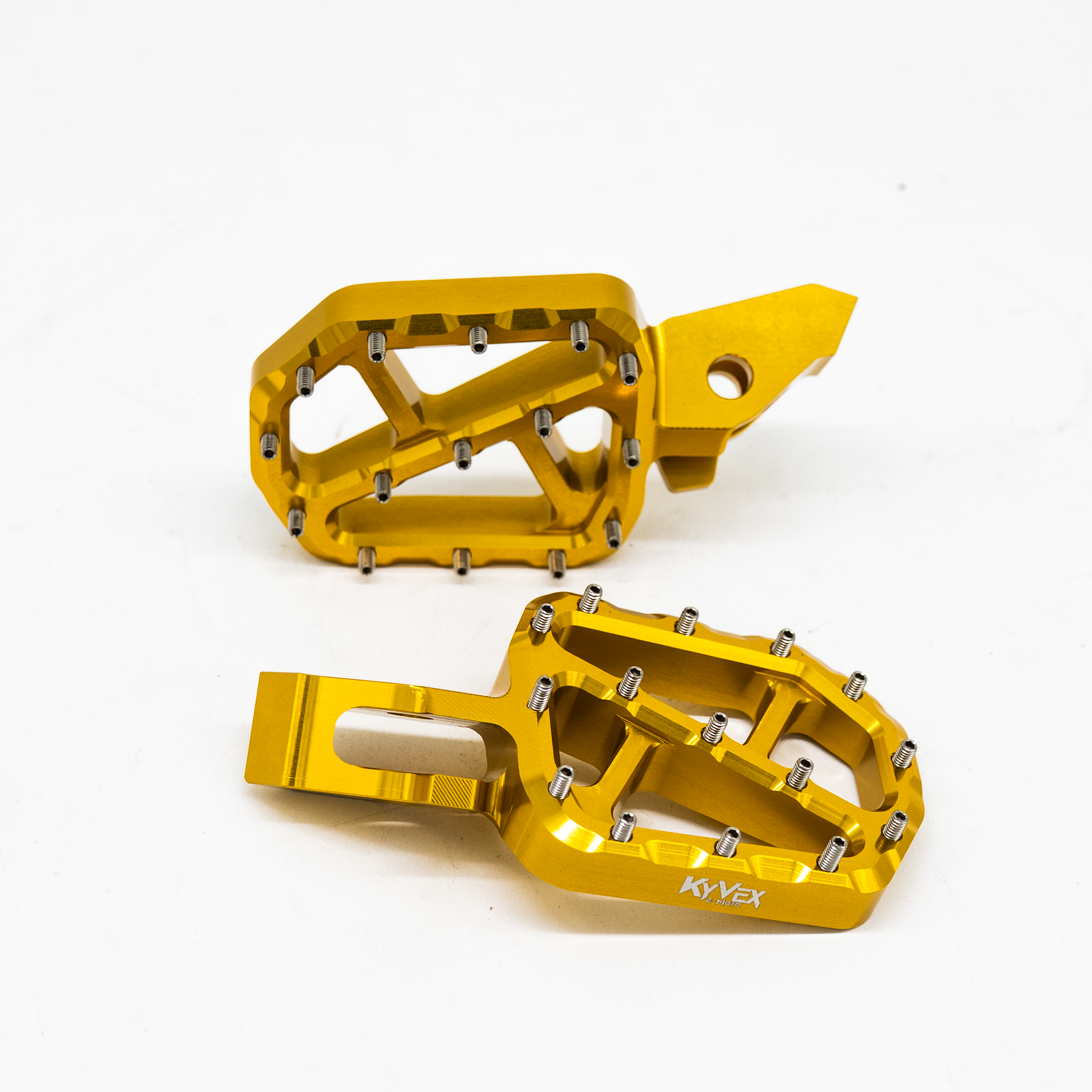 KyVex Billet Wide Foot Pegs - Ultra Bee