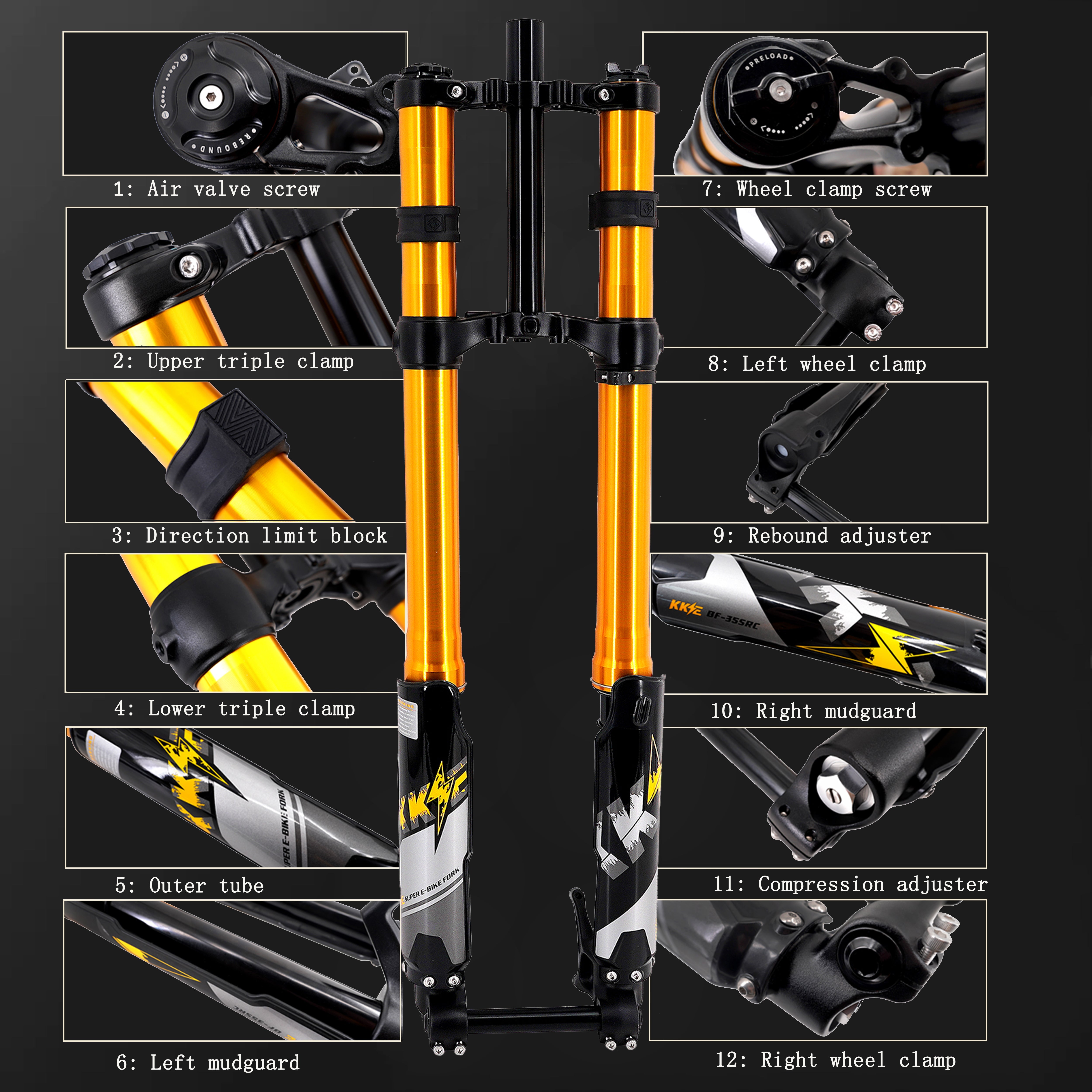 KKE Front Fork Suspension