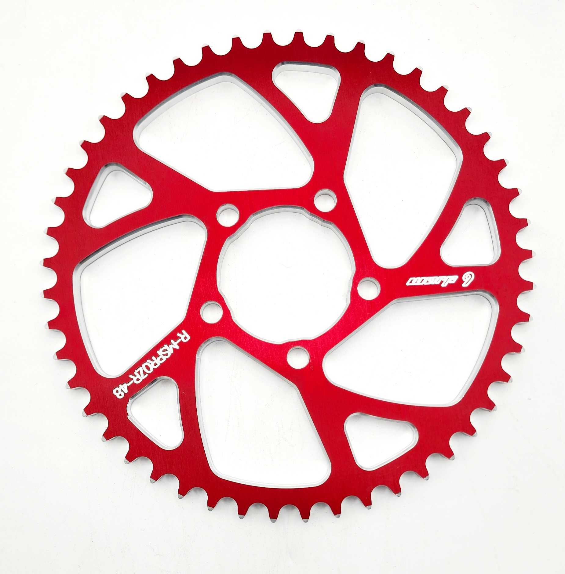 Warp 9 428 Sprocket for Altis Sigma & Rawrr Mantis | 7075-T6 Black