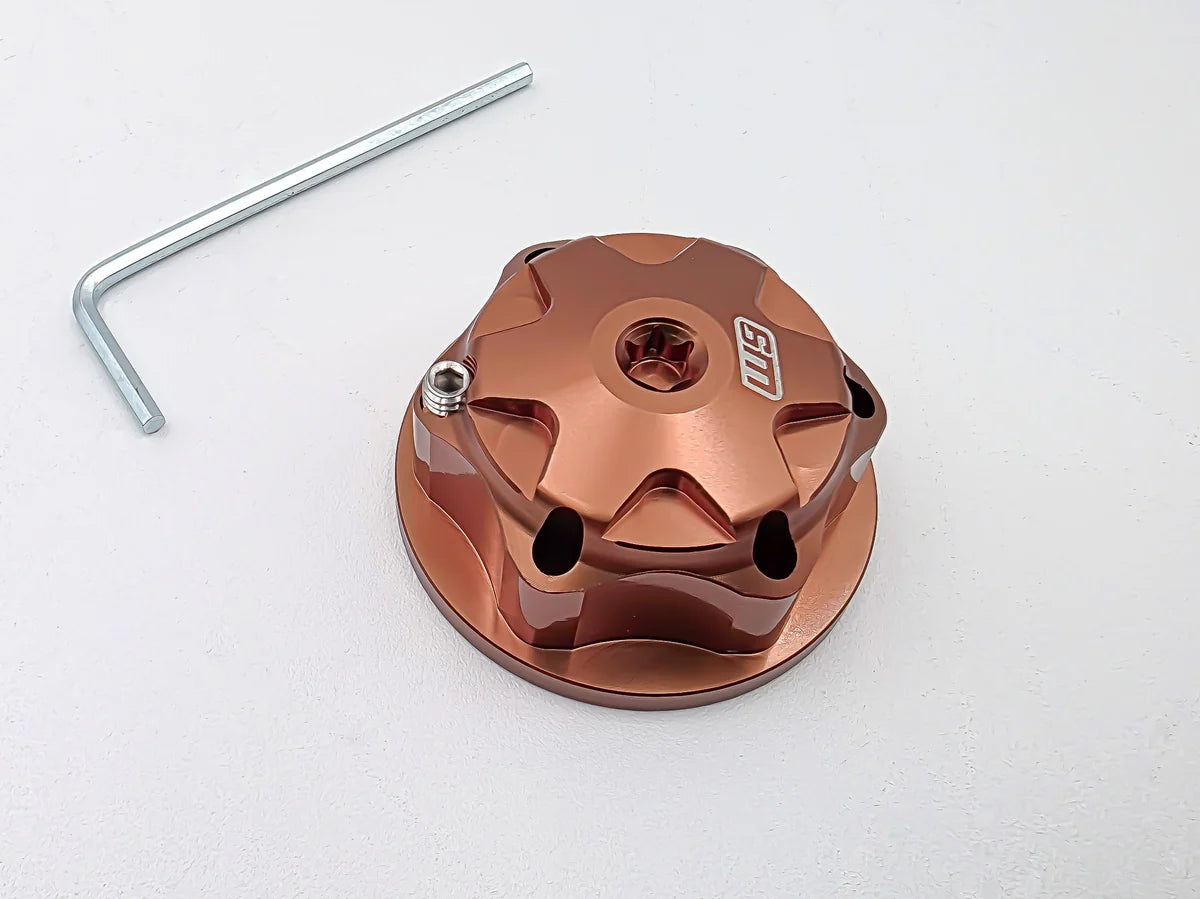 warp 9 Altis Sigma Steering Cap Nut – Lightweight Aluminum Upgrade