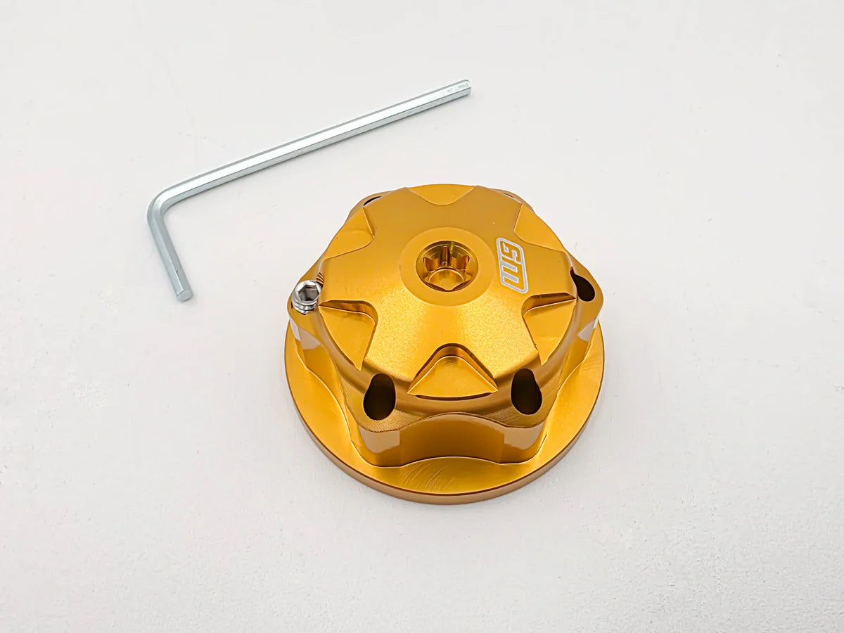 warp 9 Altis Sigma Steering Cap Nut – Lightweight Aluminum Upgrade