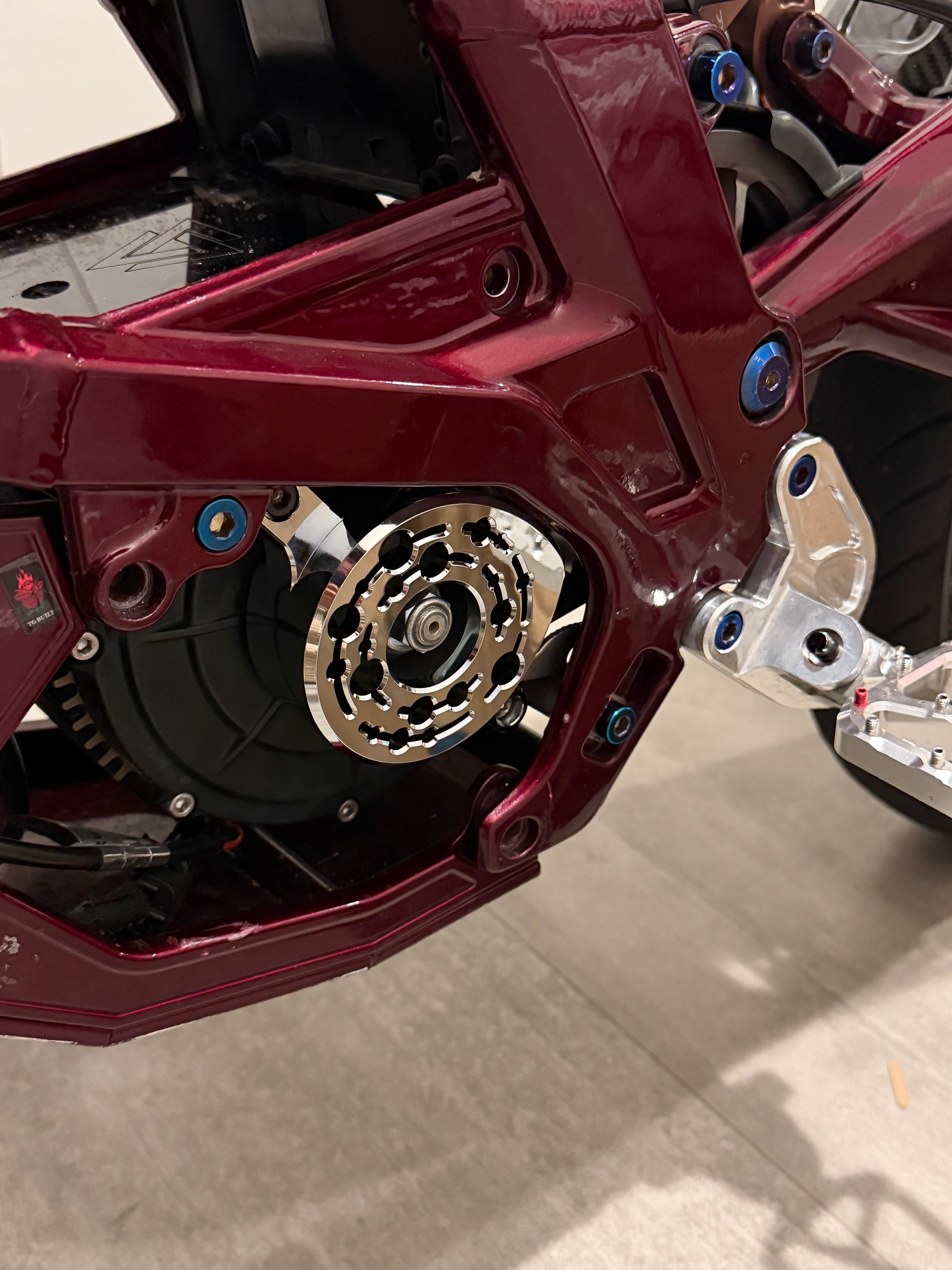 ExWorks Surron Pro Motor Cover (METAL)