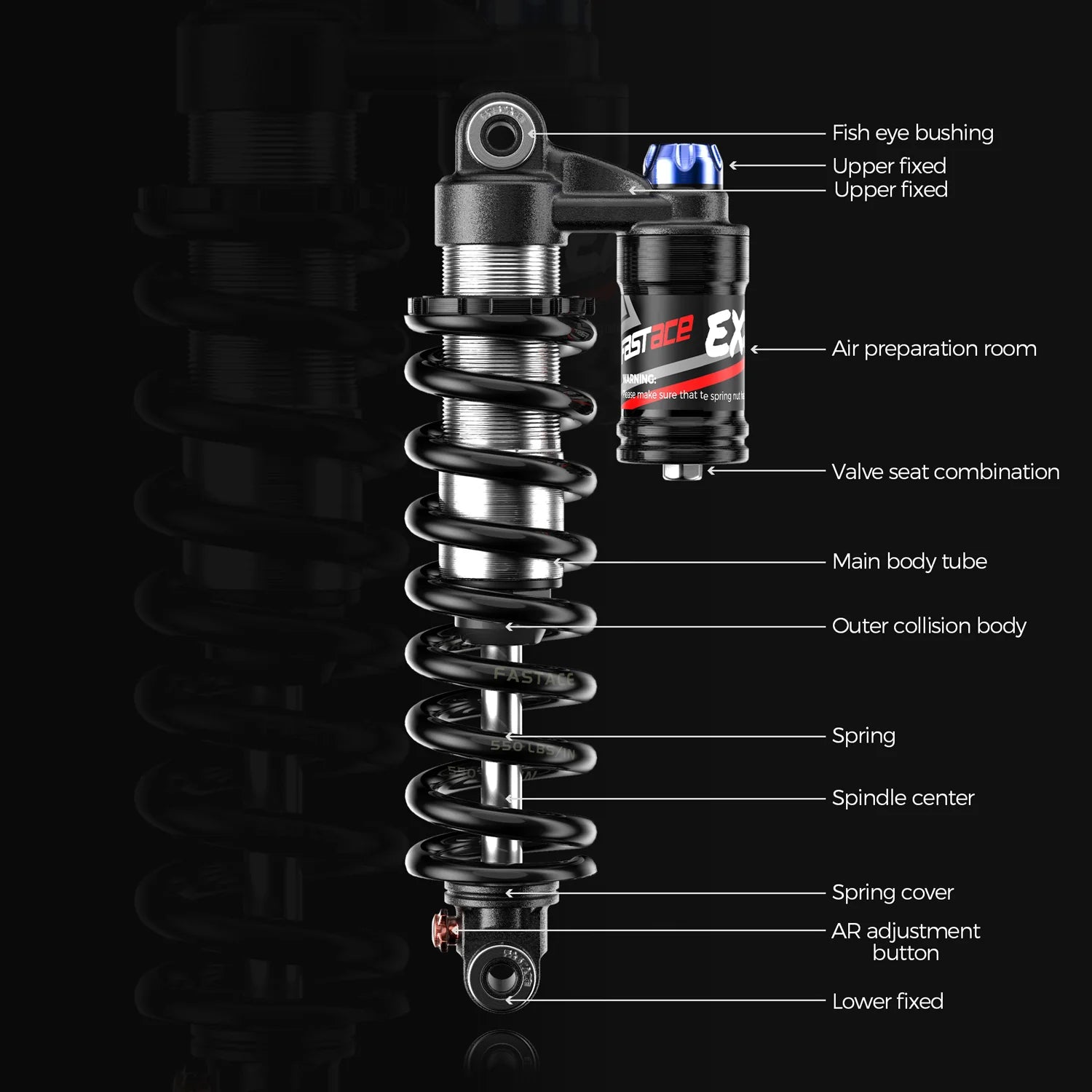 Fast Ace Rear Shock