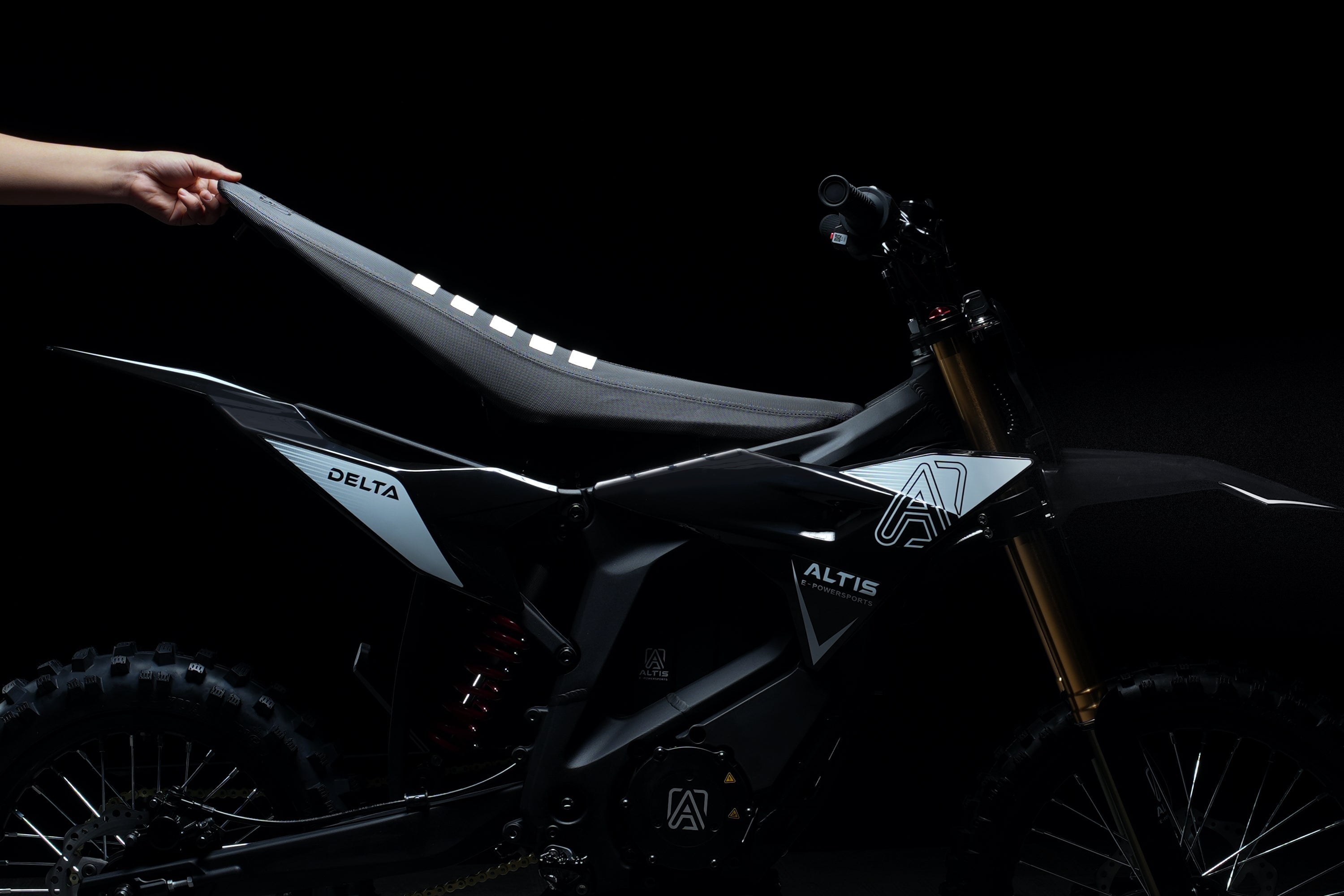 Altis Delta 72V 13KW Electric Pit Bike // 62 MPH Speed