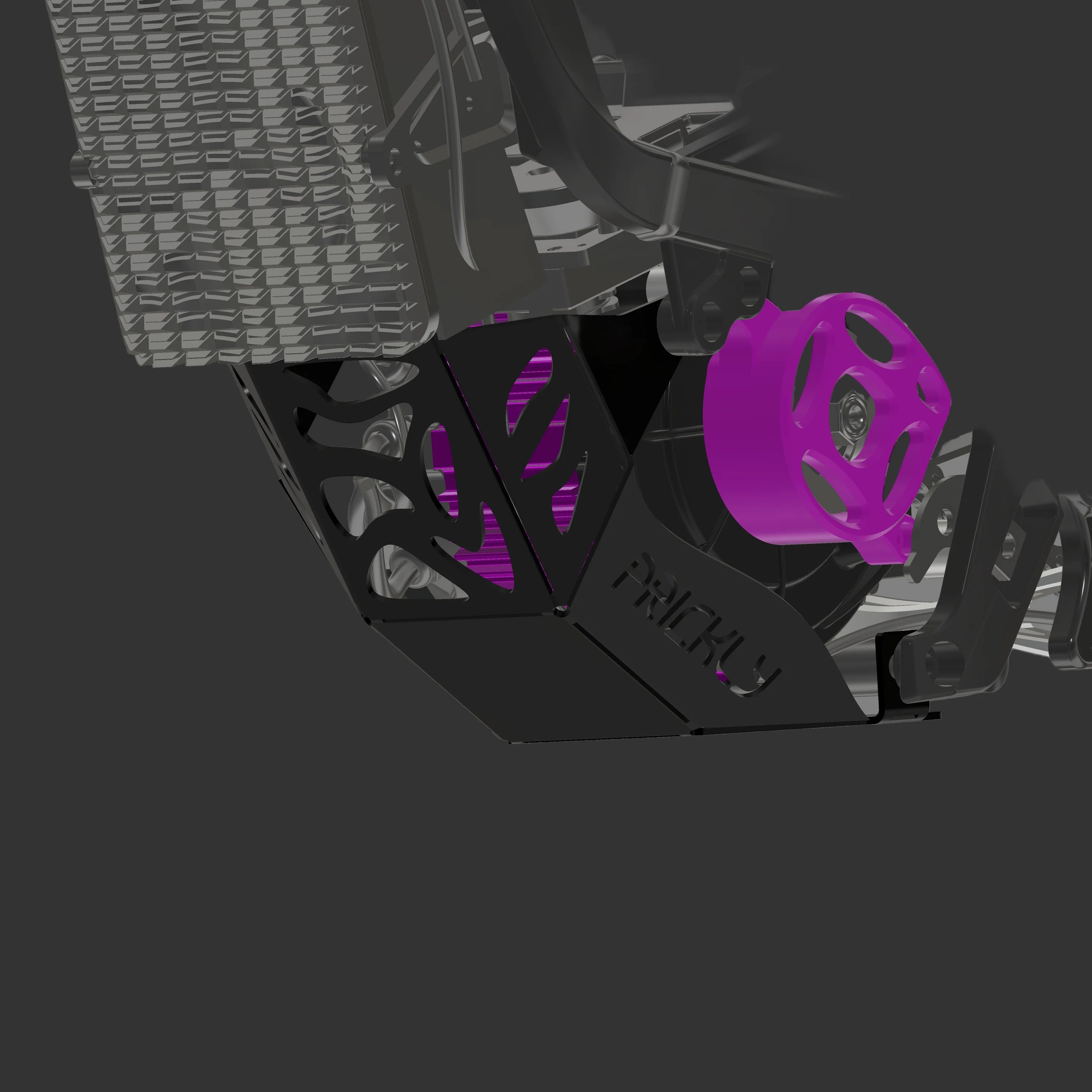 Prickly Skid Plate for Surron Light Bee