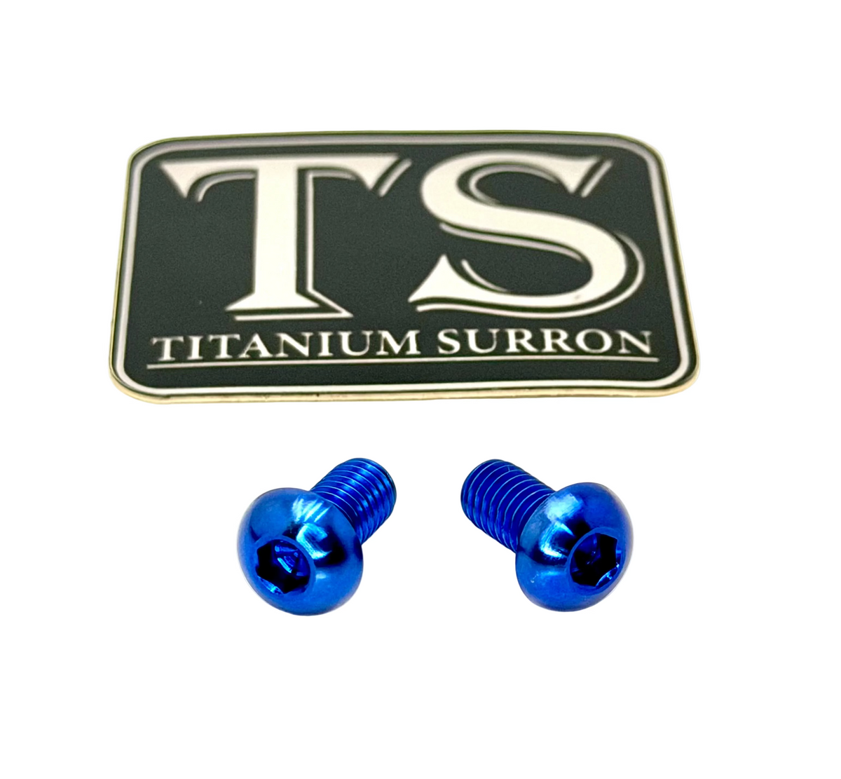 Titanium Ignition Cover Bolts (Set of Two) Surron, Segway, 79 Bike, E-Ride Pro