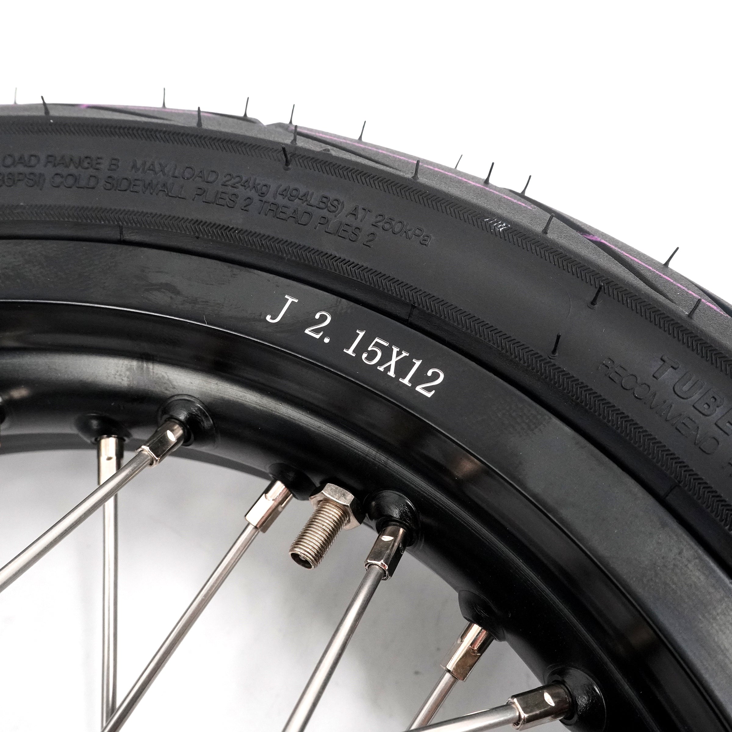 KKE 12’‘ E-Bike Mini Wheels Kit with Tires Fit For Rawrr Mantis X