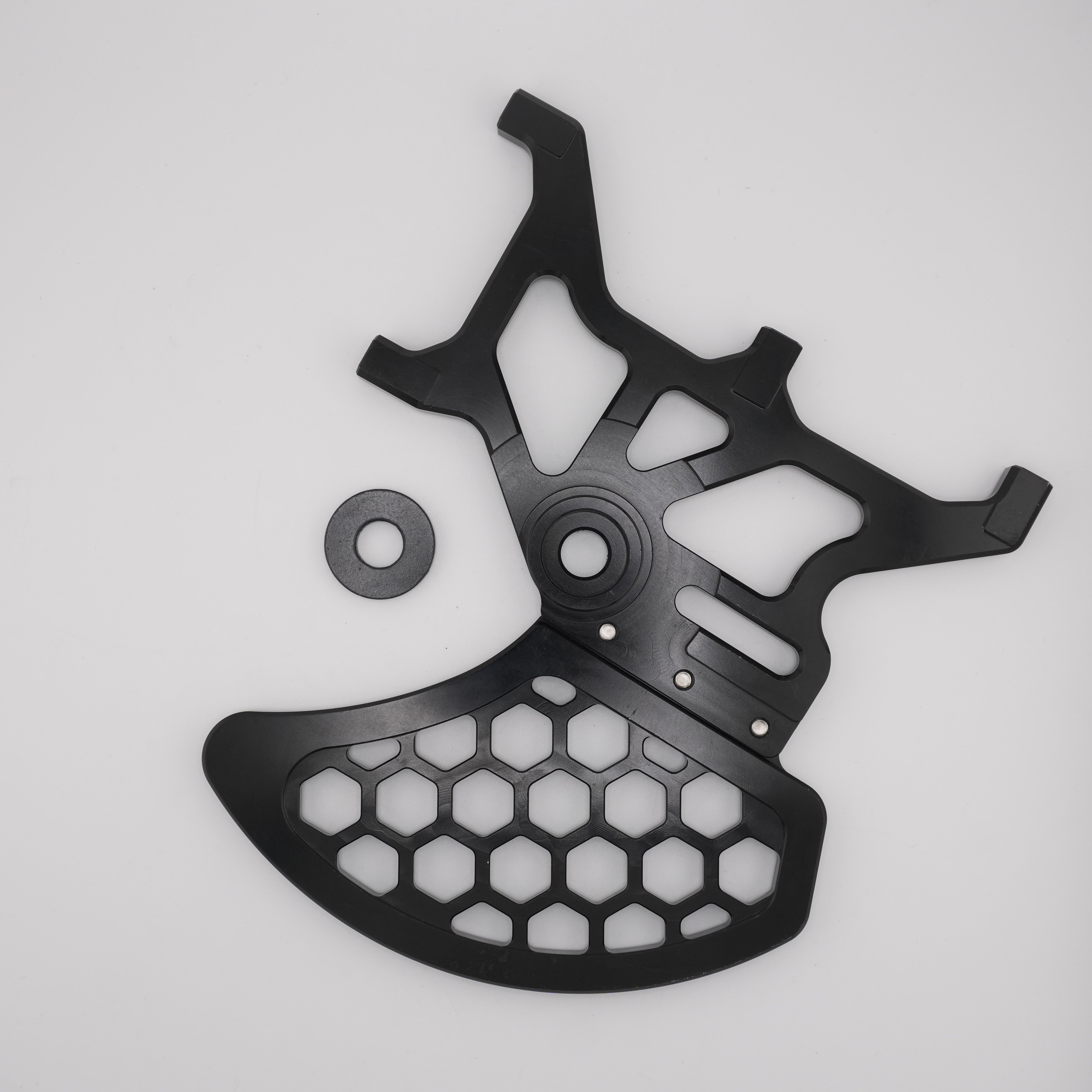 TB Dual Brake Mount With Rotor Guard
