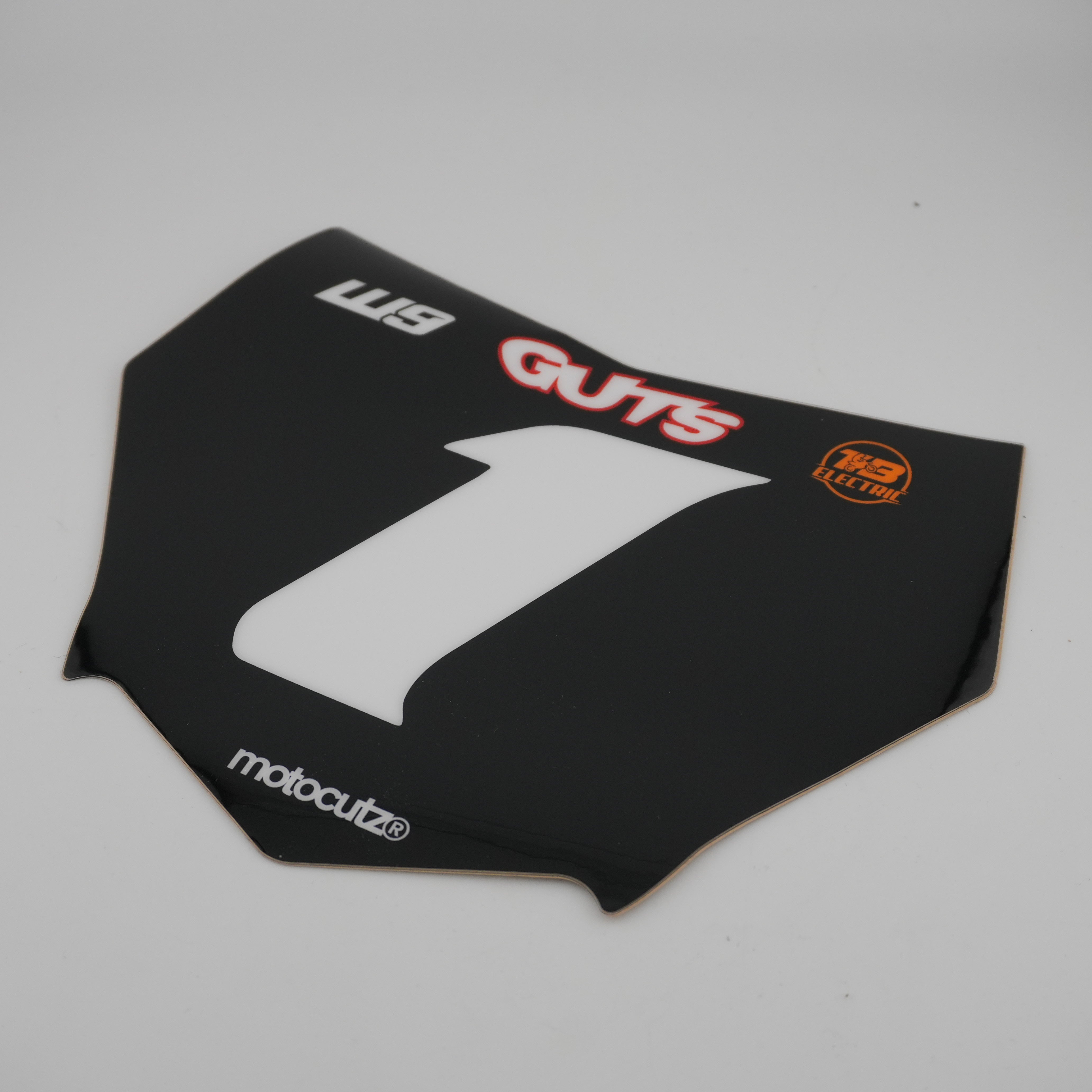 Motocutz Front Number Plate Graphics