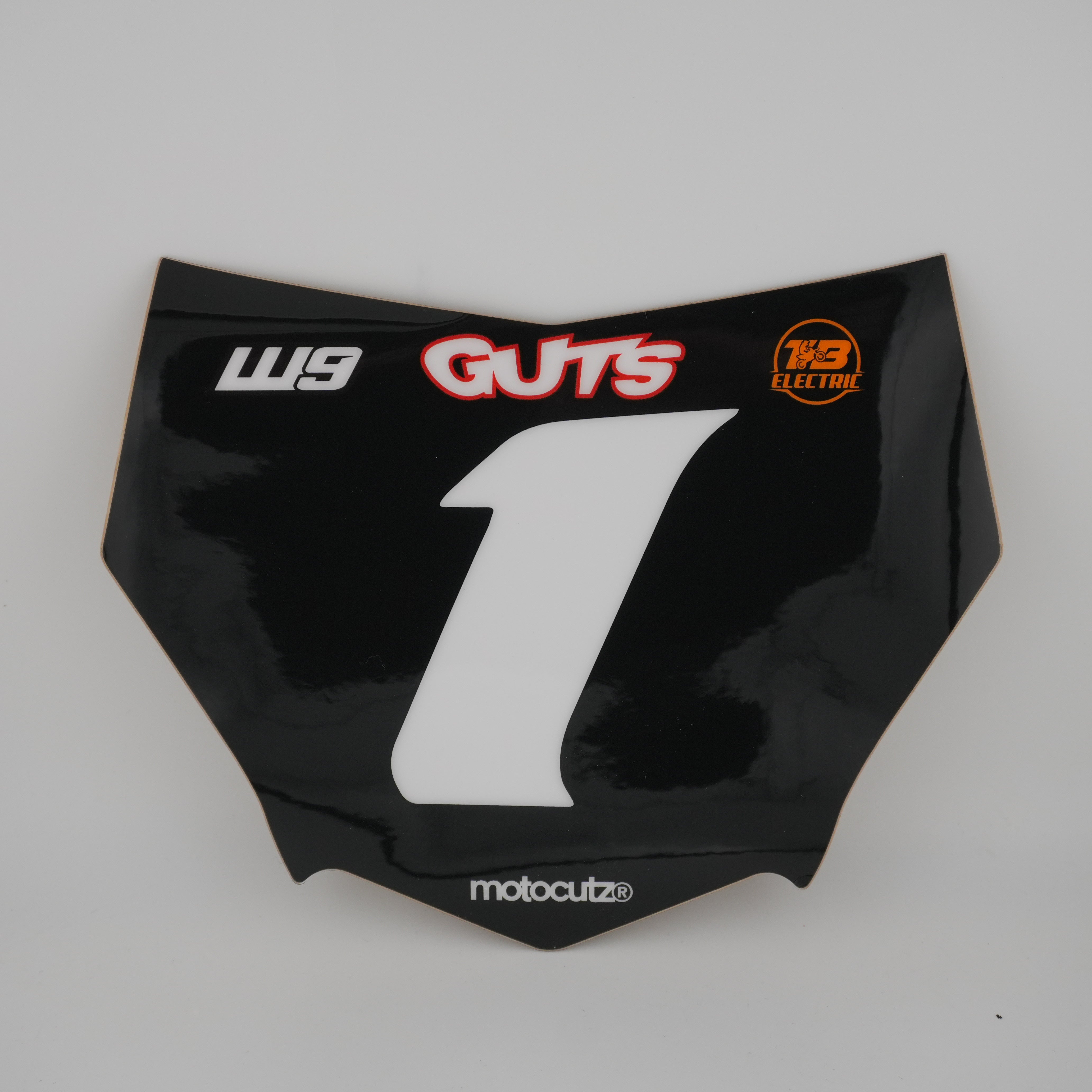 Motocutz Front Number Plate Graphics