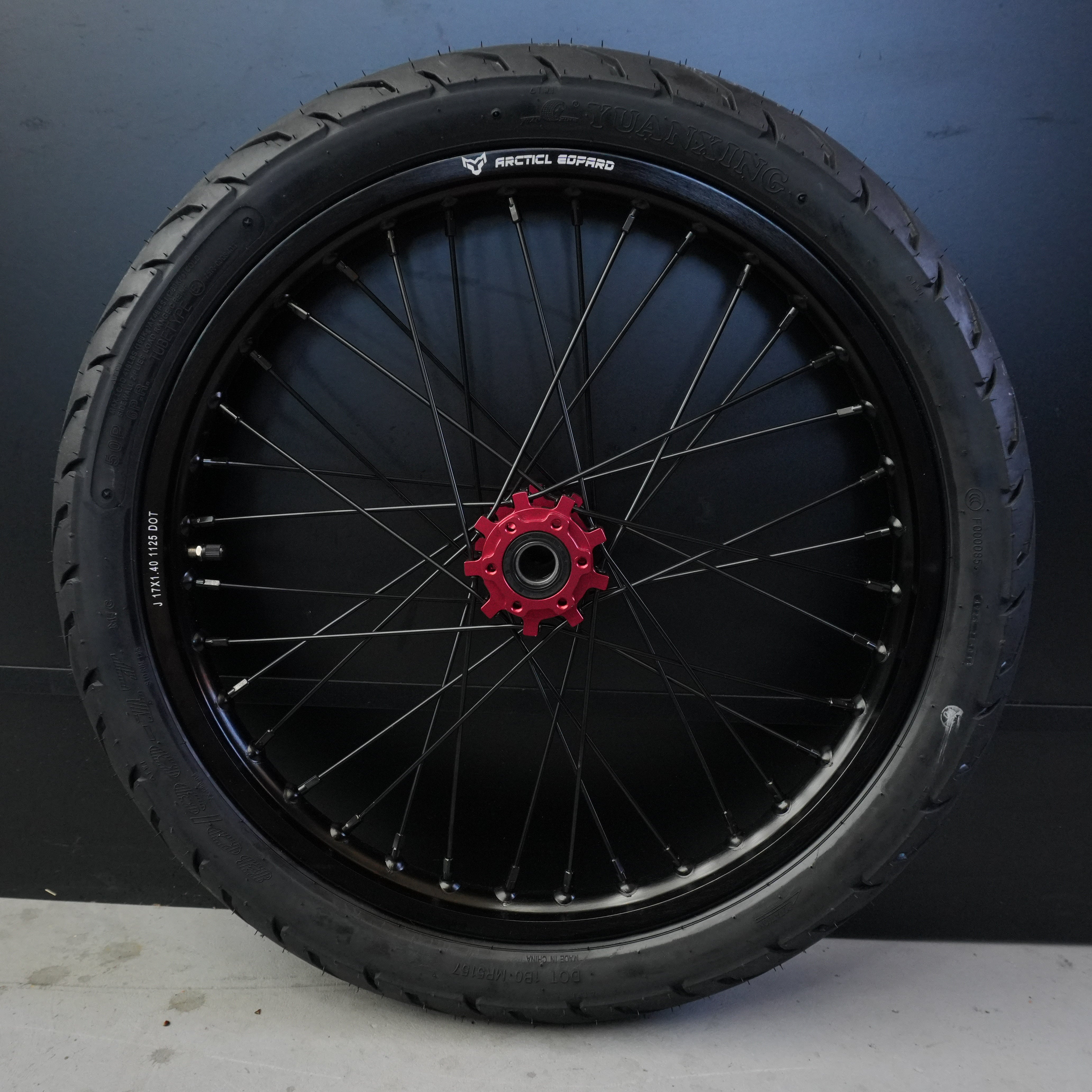 Supermoto Wheel set For Vetra and Arctic Leopard XE 17in Front 16in Rear