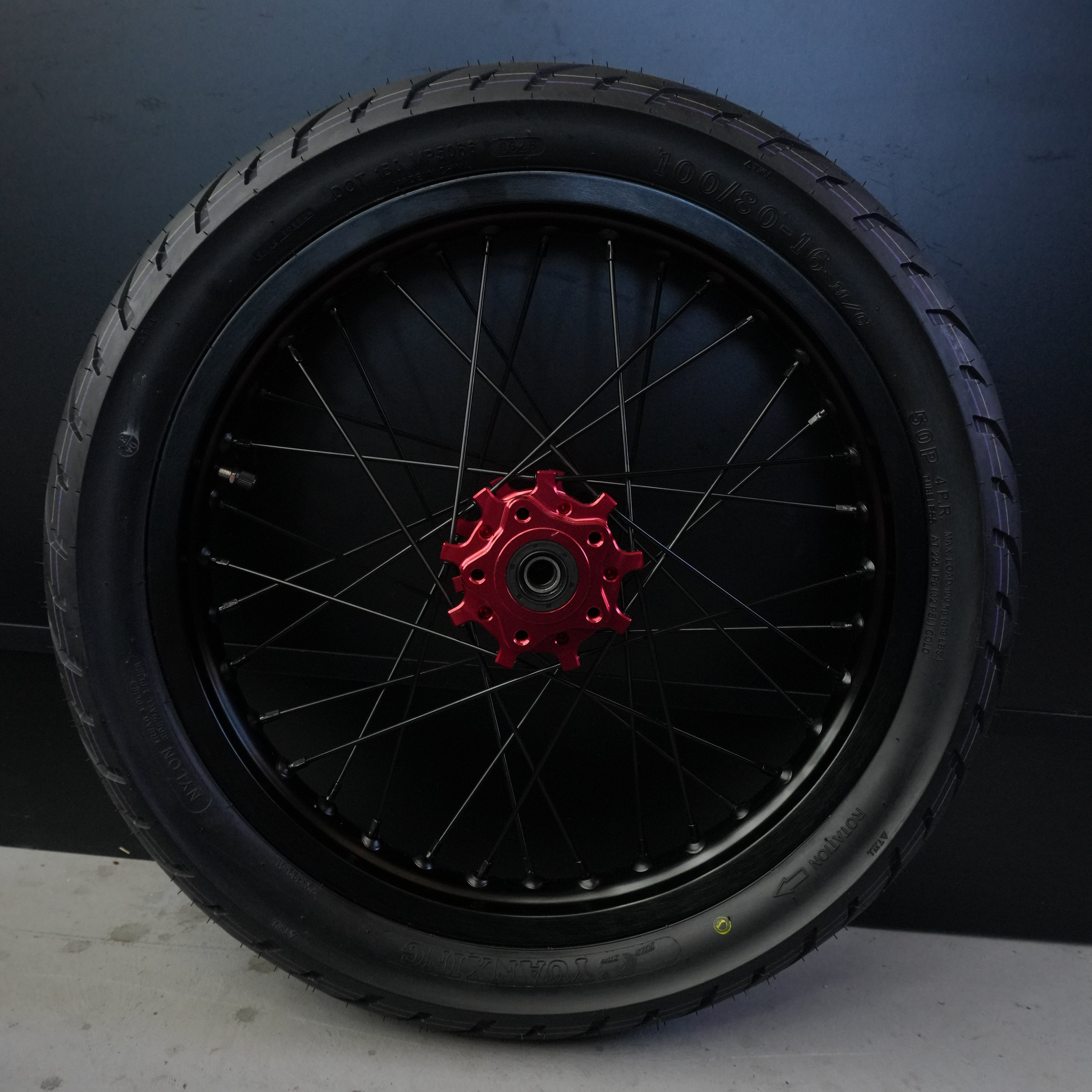 Supermoto Wheel set For Vetra and Arctic Leopard XE 17in Front 16in Rear