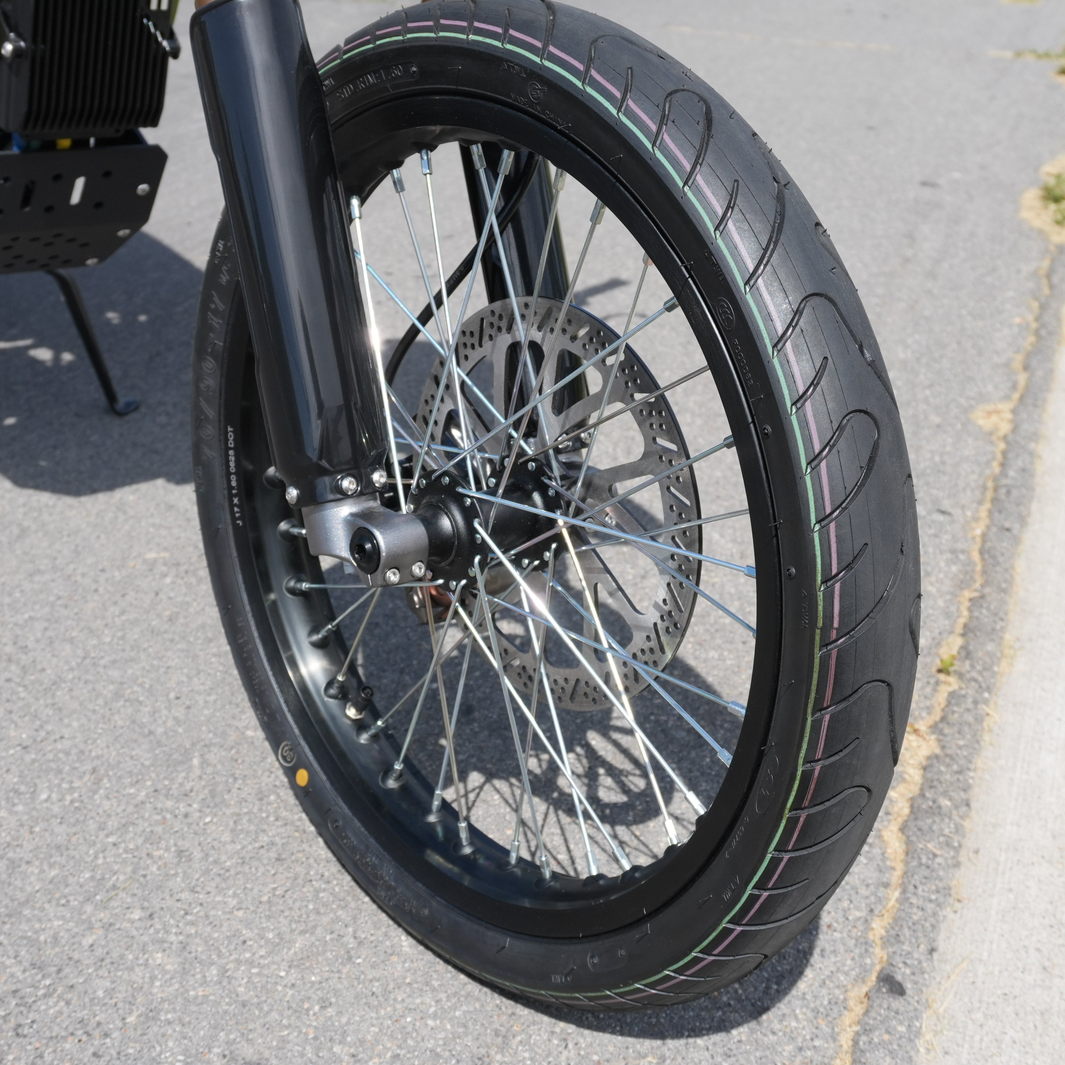 Complete 17in Super Moto Wheel Set for Surron/ E-Ride Pro / 79Bike, Ventus