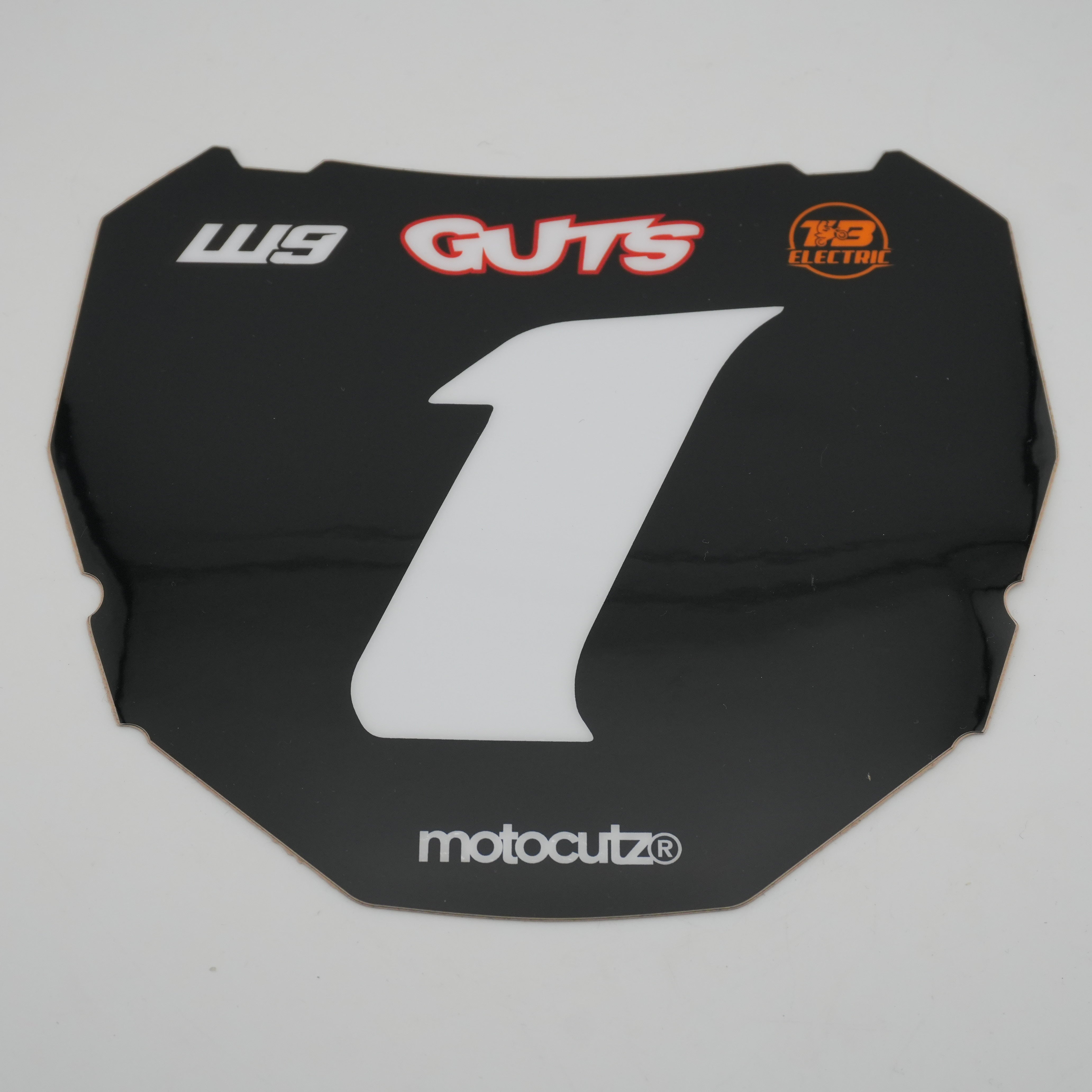 ODI Front Number Plate Graphics